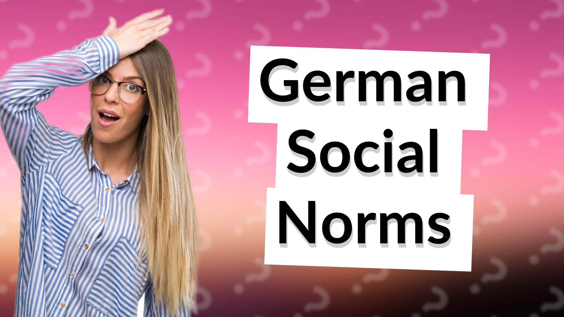 German Social Norms
