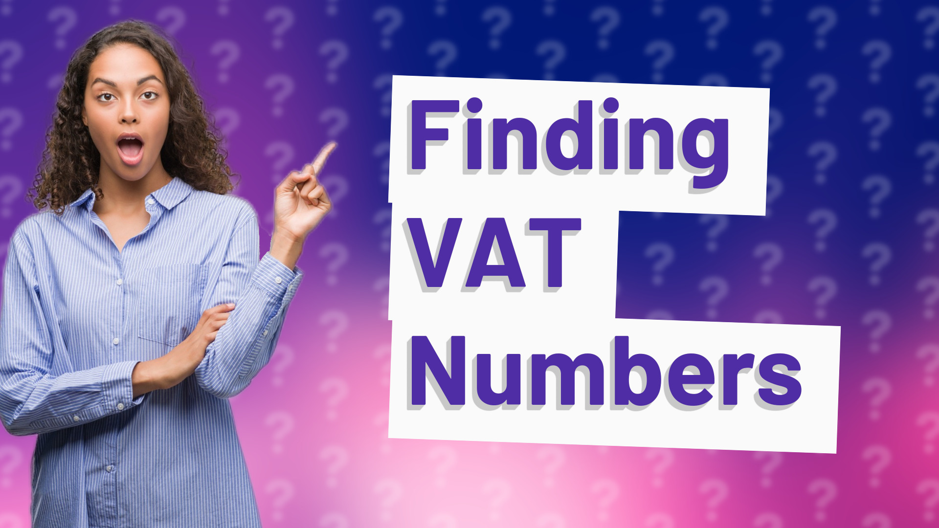Finding VAT Numbers