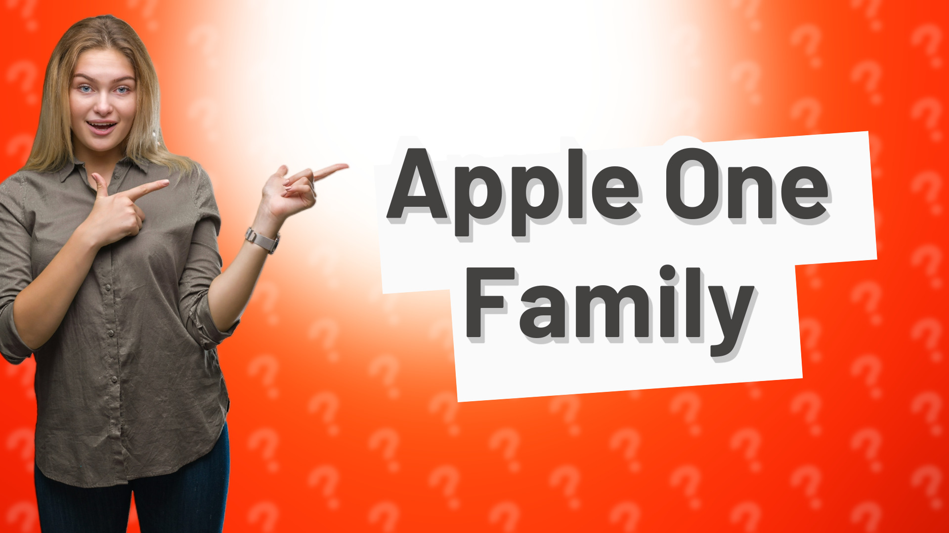 Apple One Family