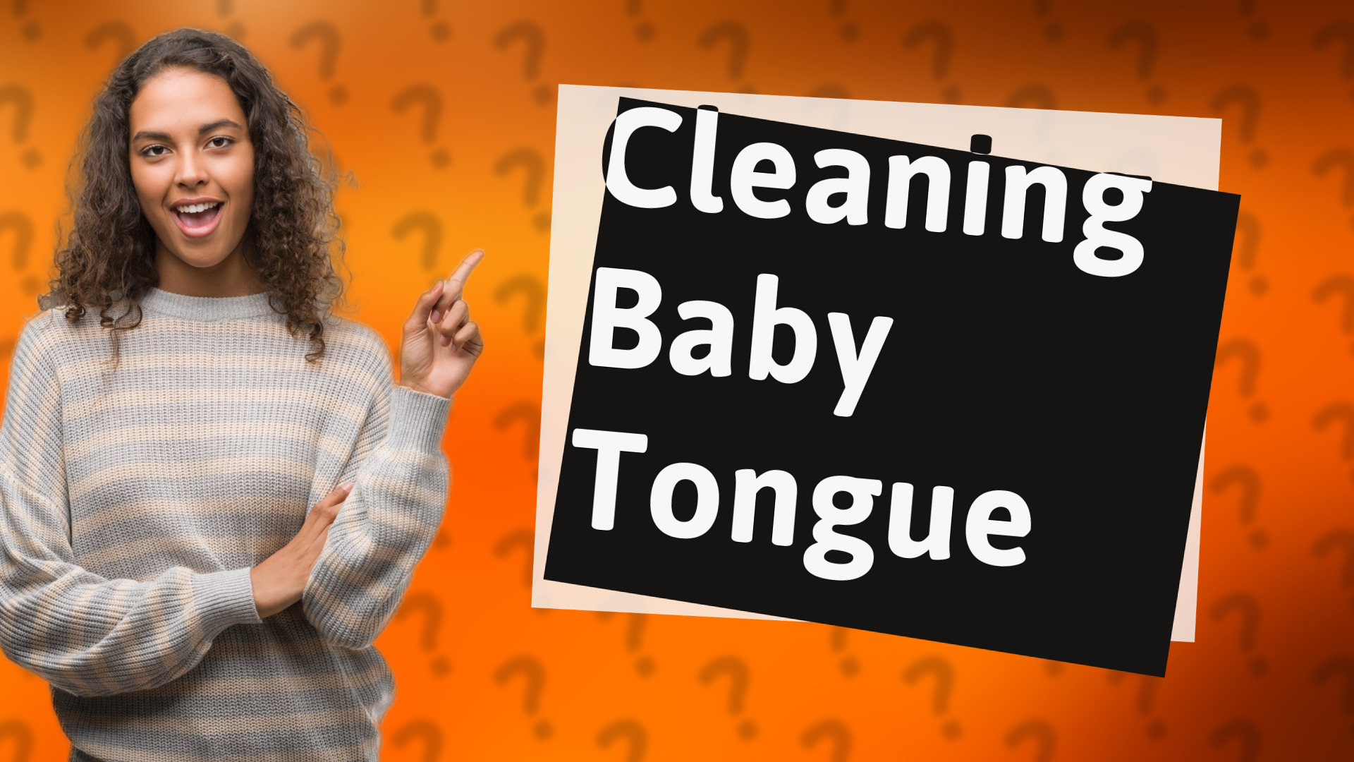 Cleaning Baby Tongue