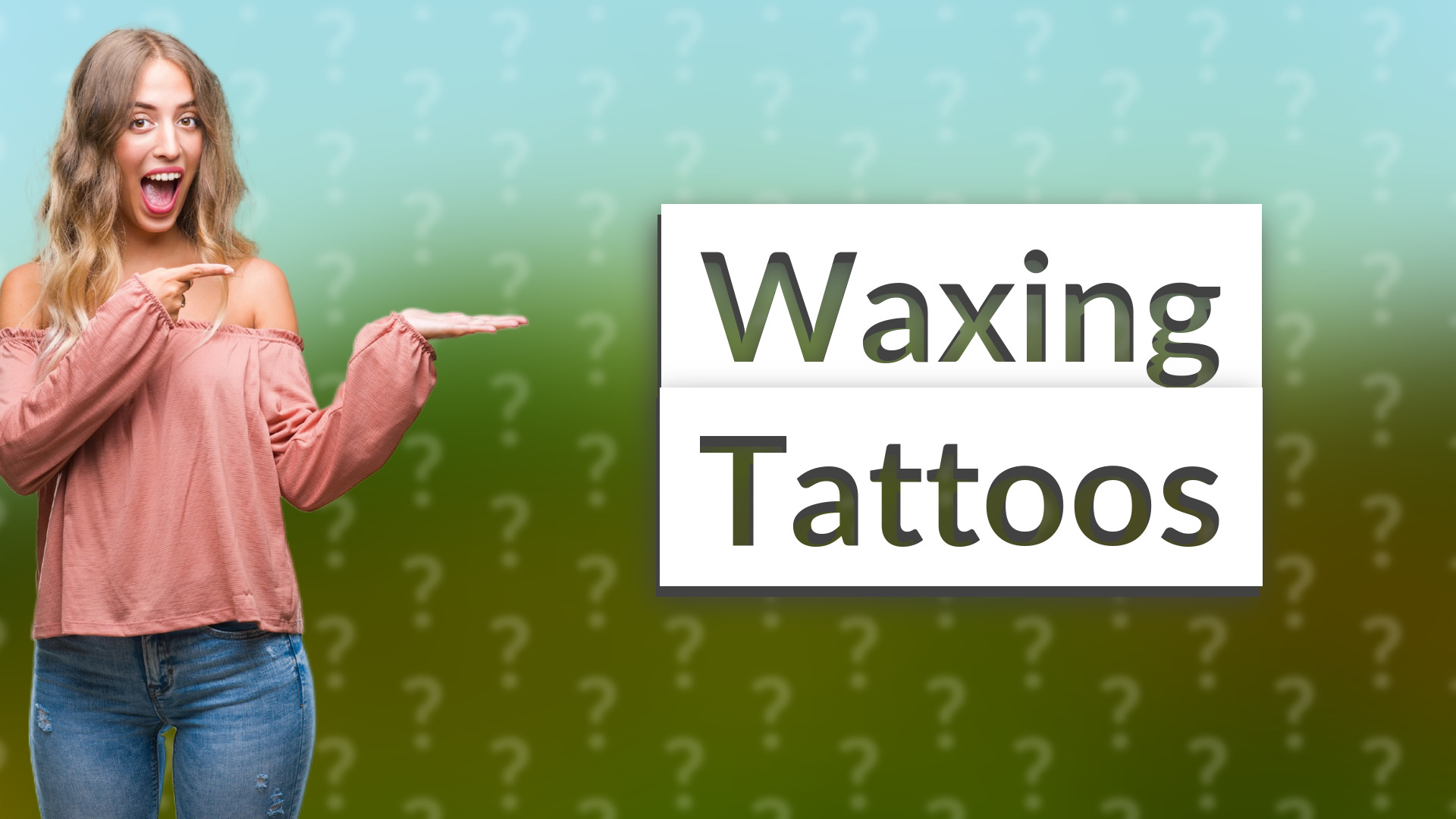Waxing Tattoos