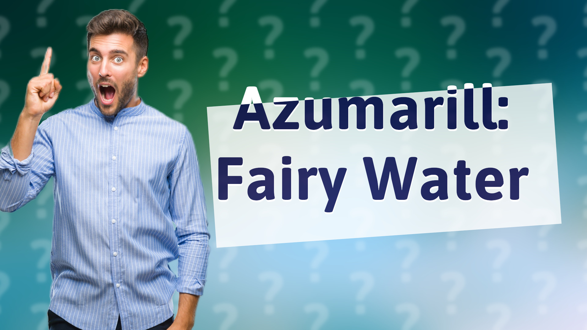 Azumarill: Fairy Water