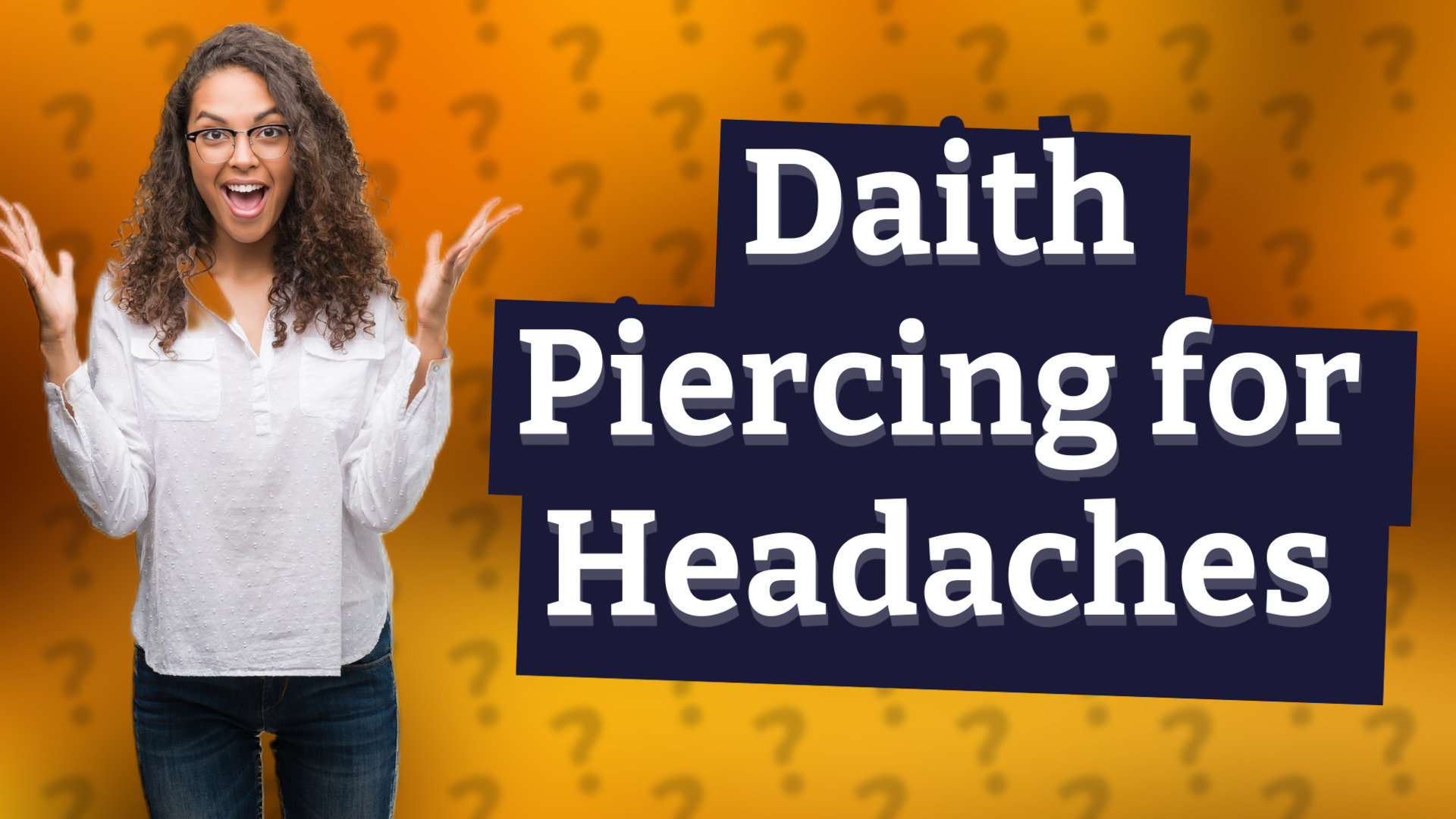 Daith Piercing for Headaches