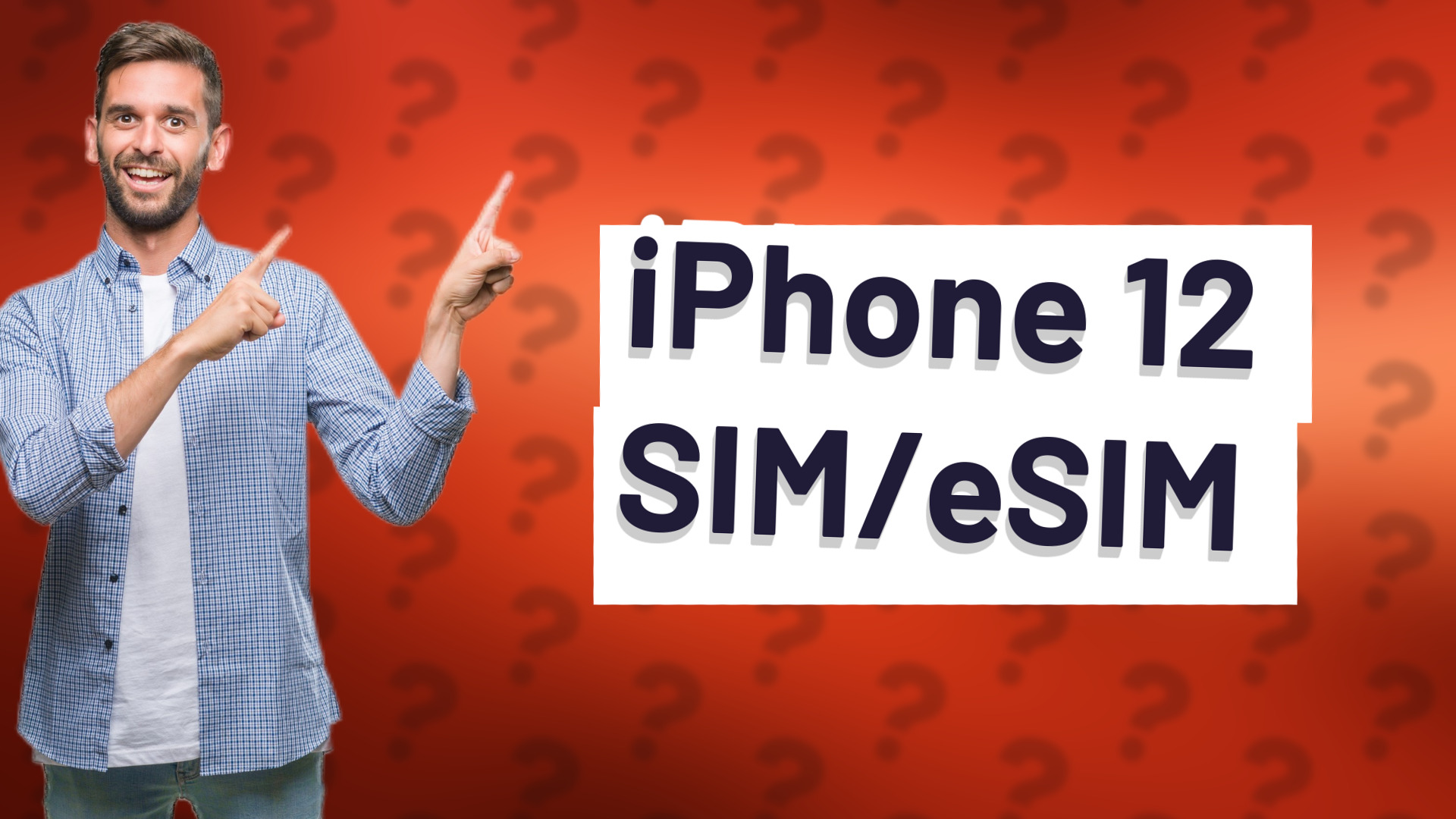 iPhone 12 SIM/eSIM