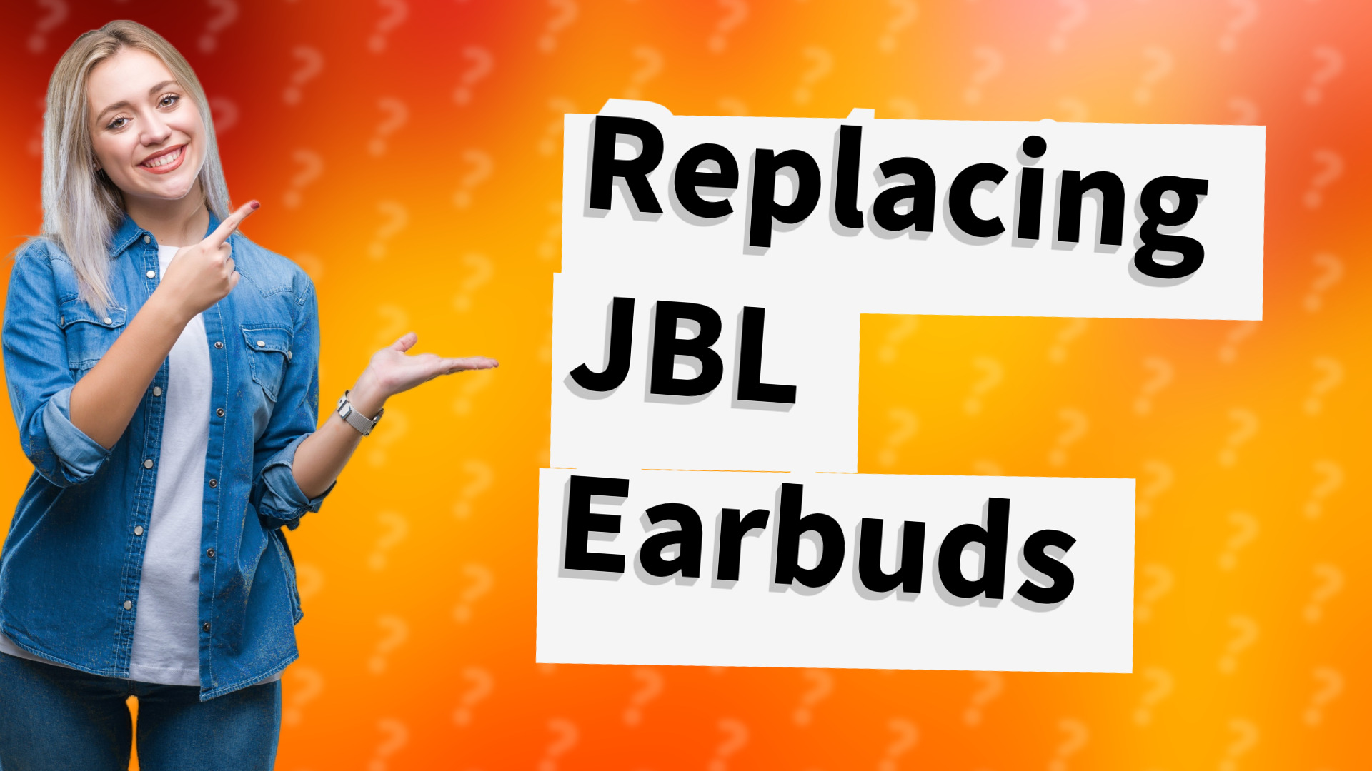Replacing JBL Earbuds