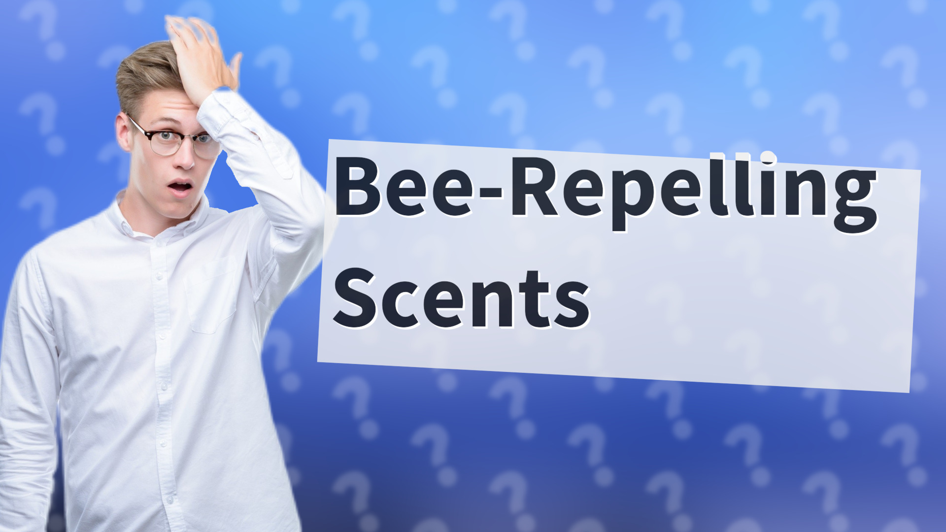 Bee-Repelling Scents