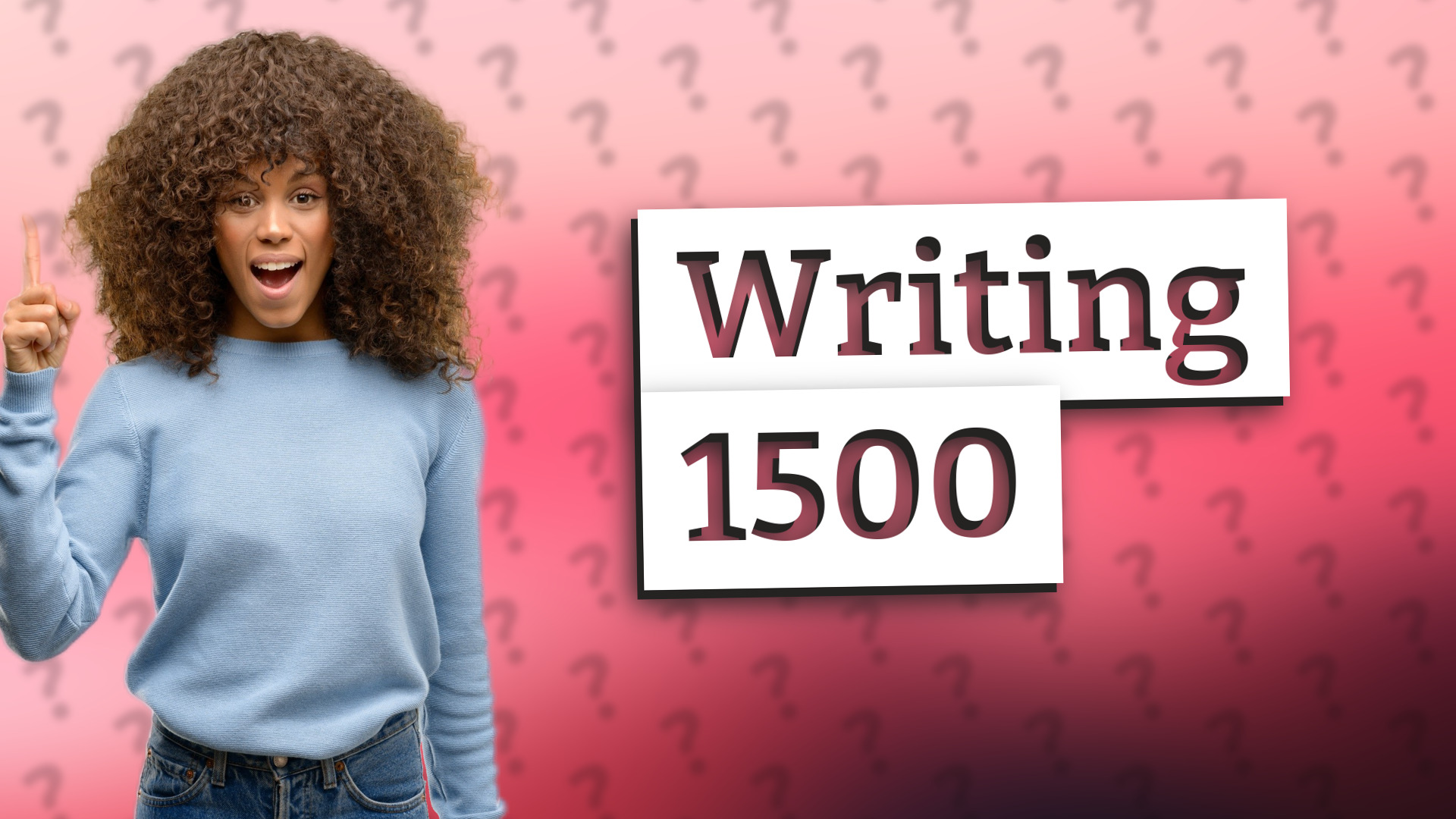 Writing 1500