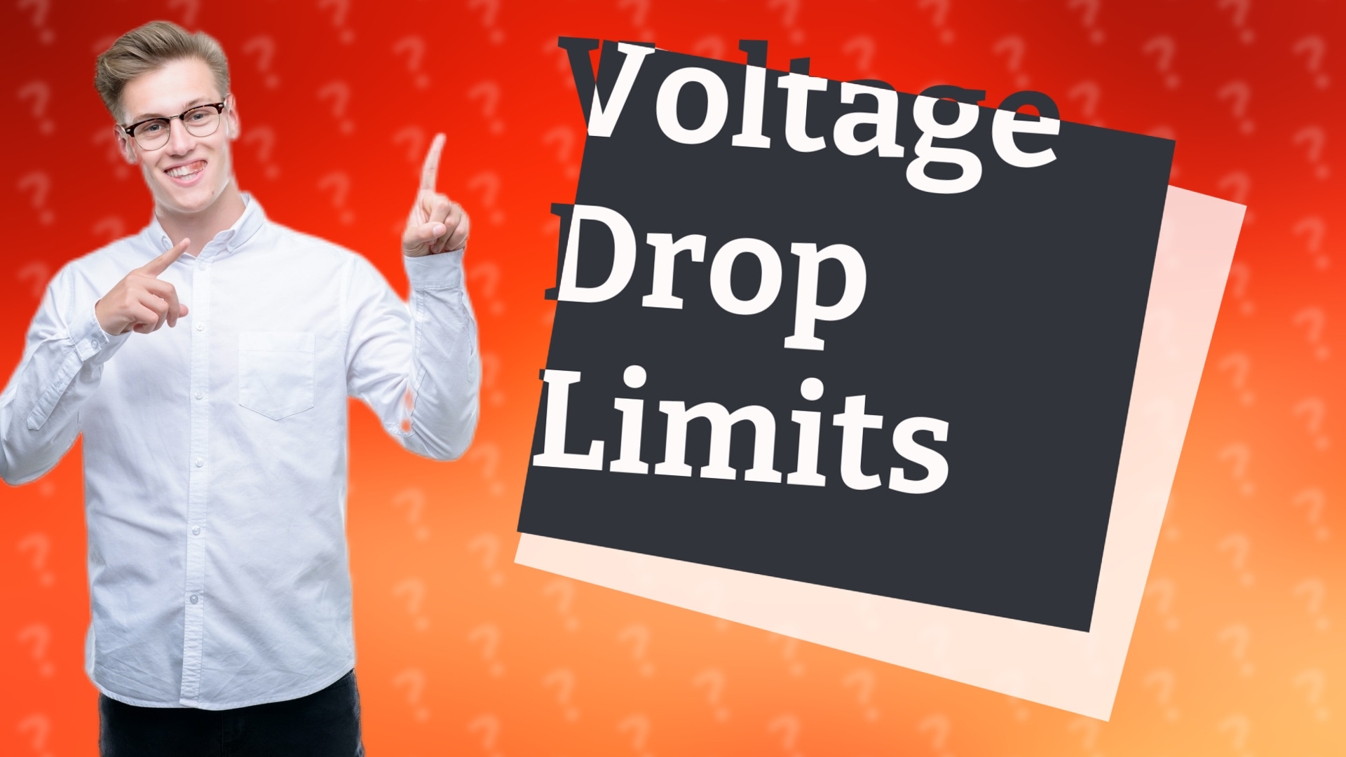 Voltage Drop Limits