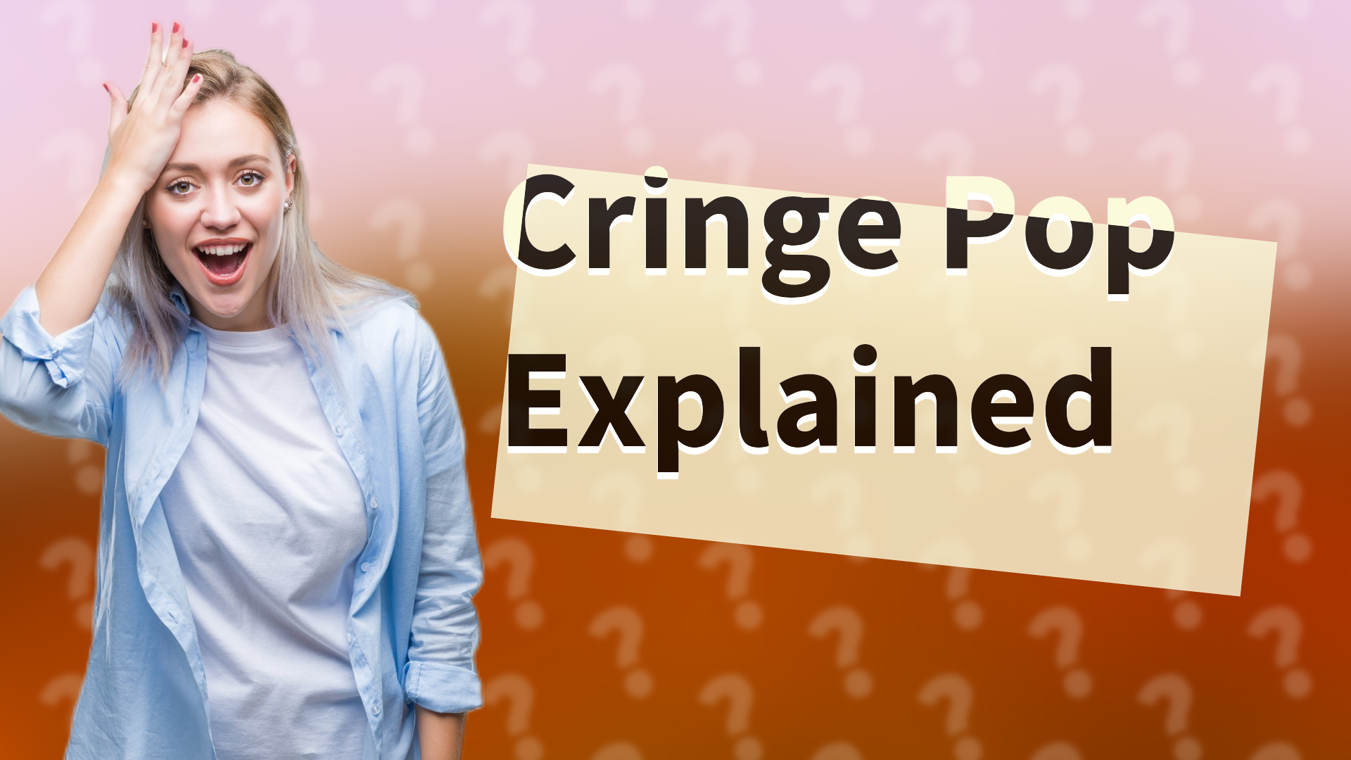 Cringe Pop Explained