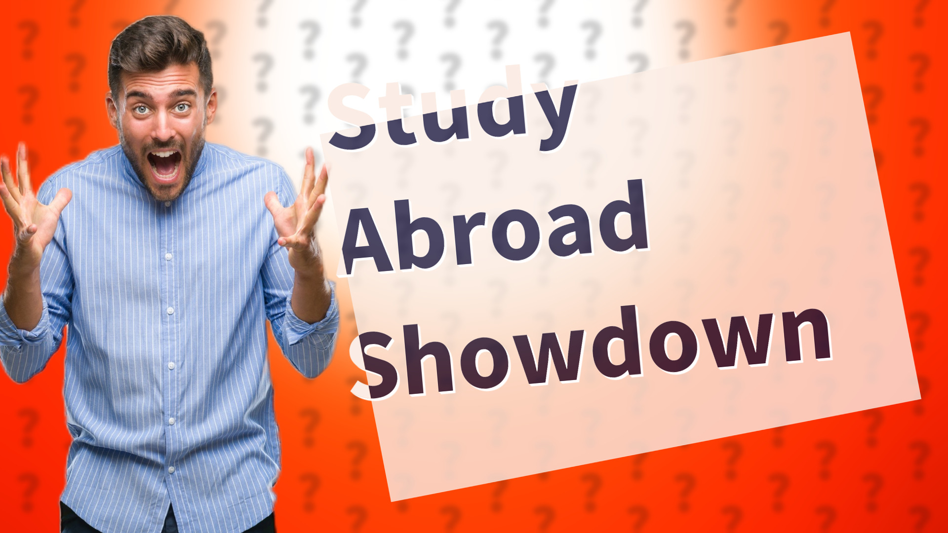 Study Abroad Showdown