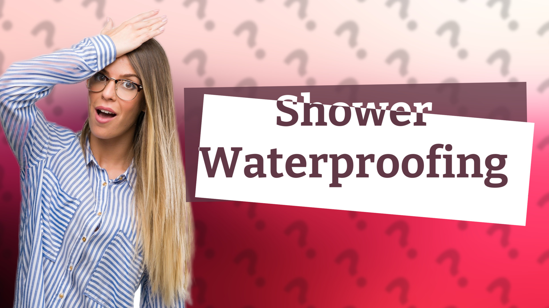 Shower Waterproofing