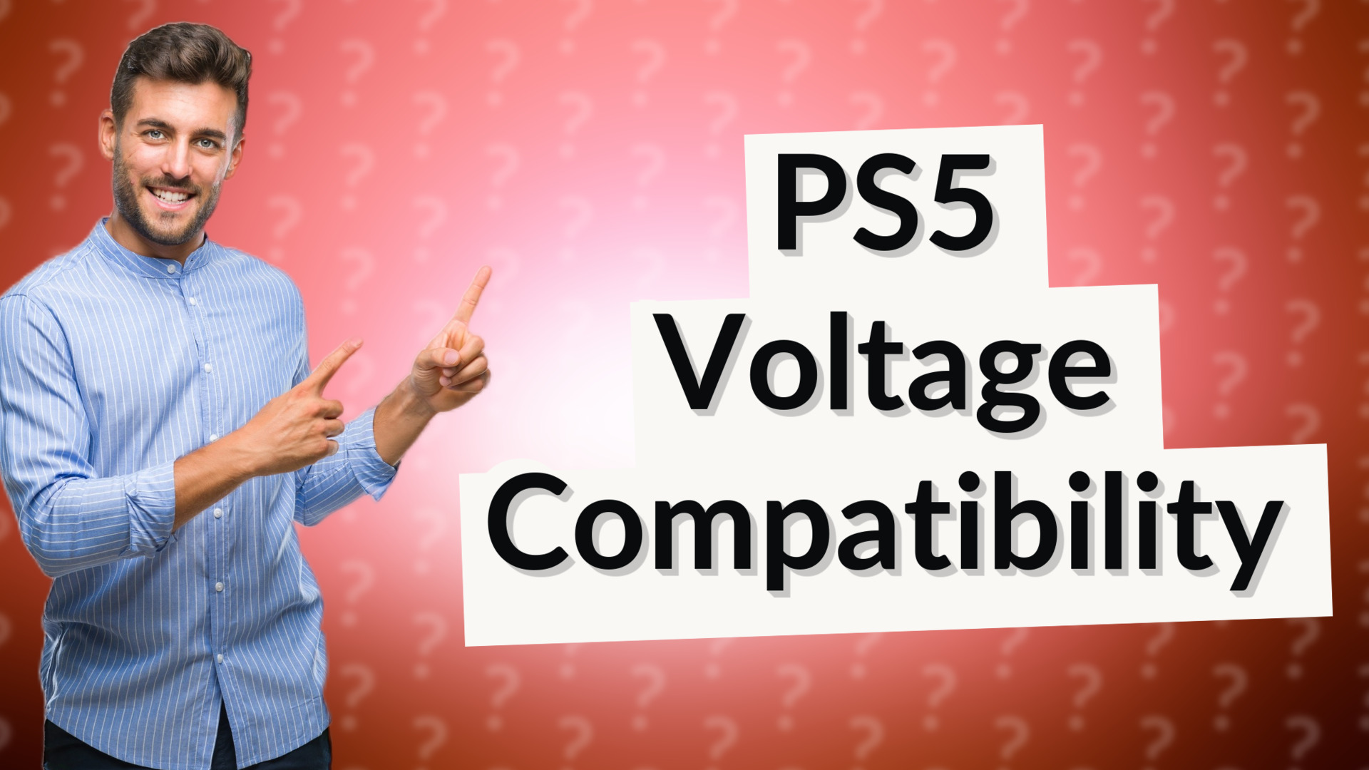 PS5 Voltage Compatibility