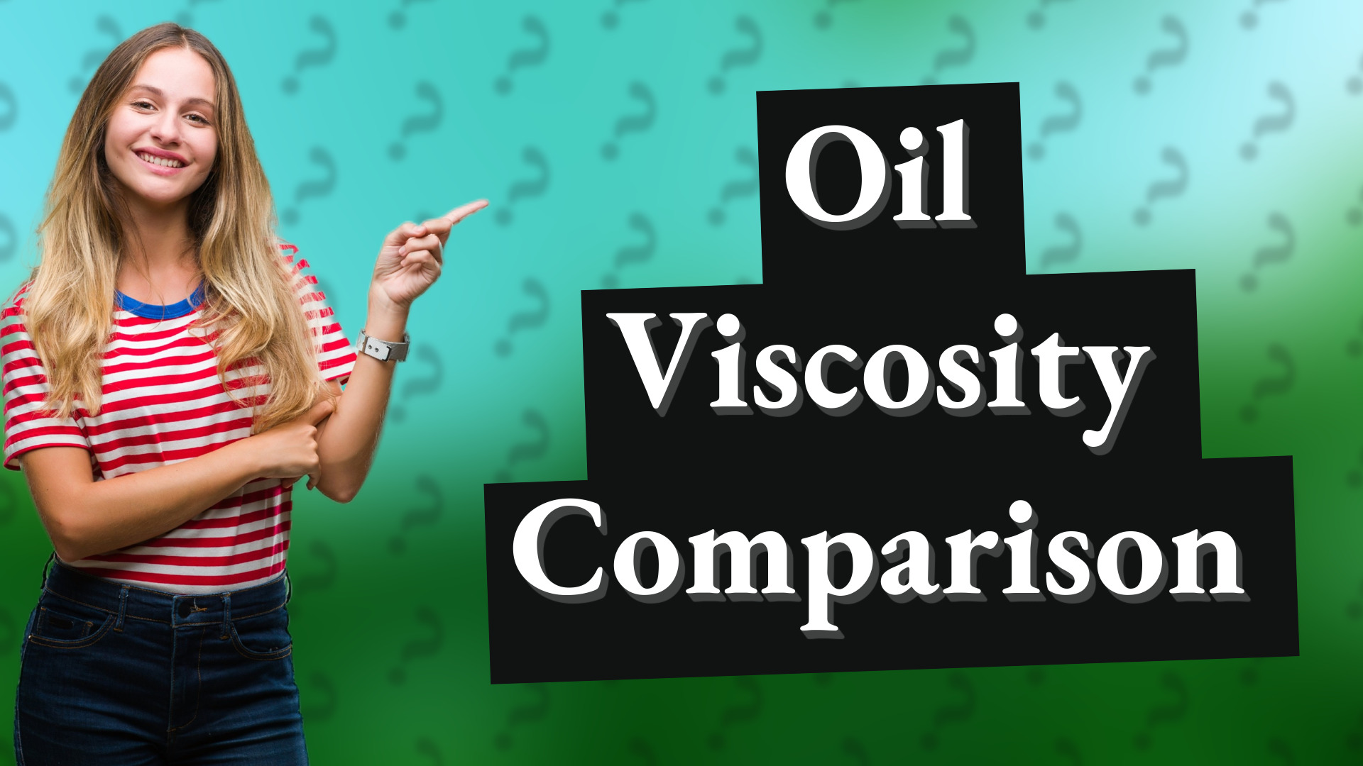 Oil Viscosity Comparison