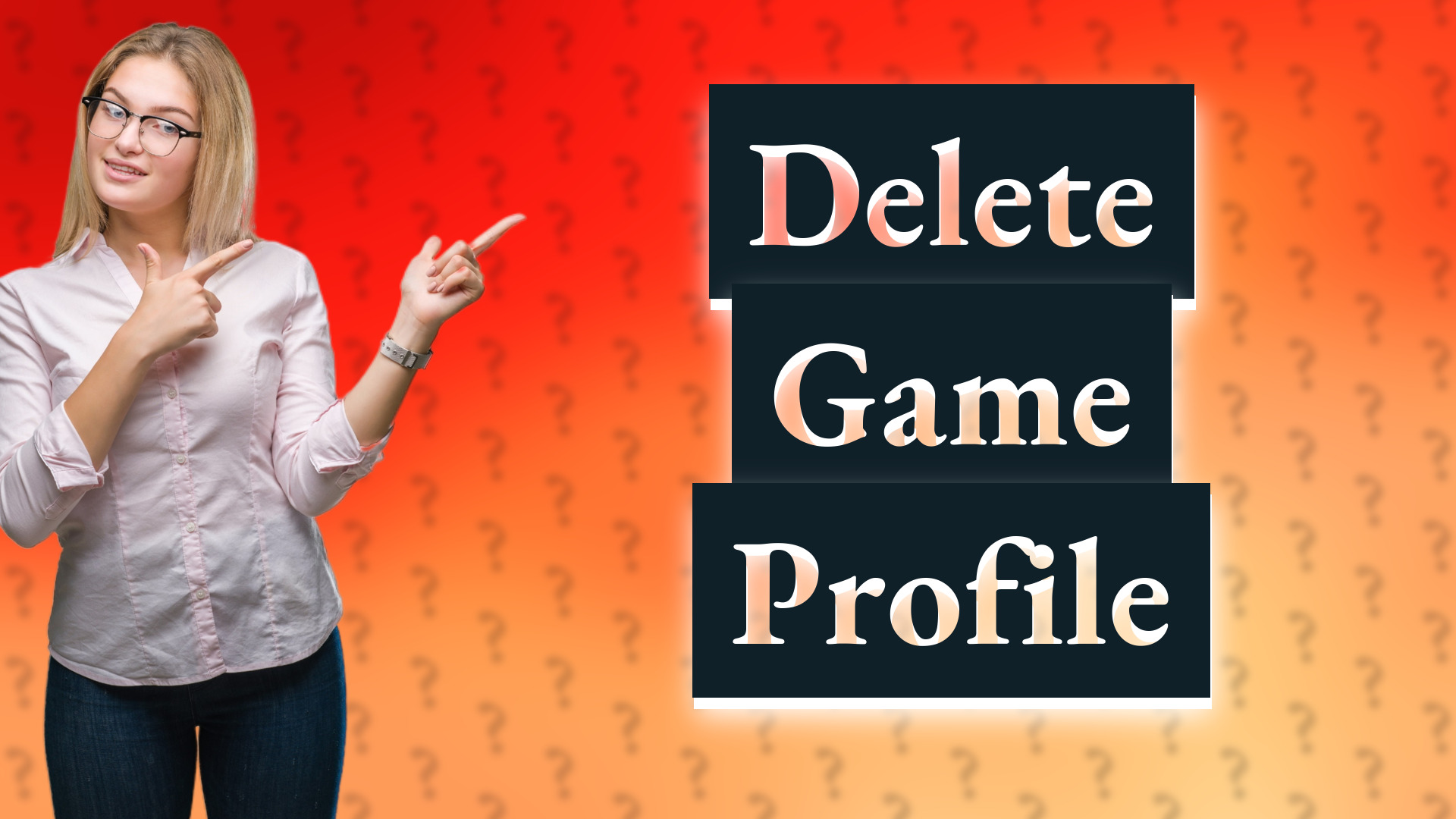Delete Game Profile