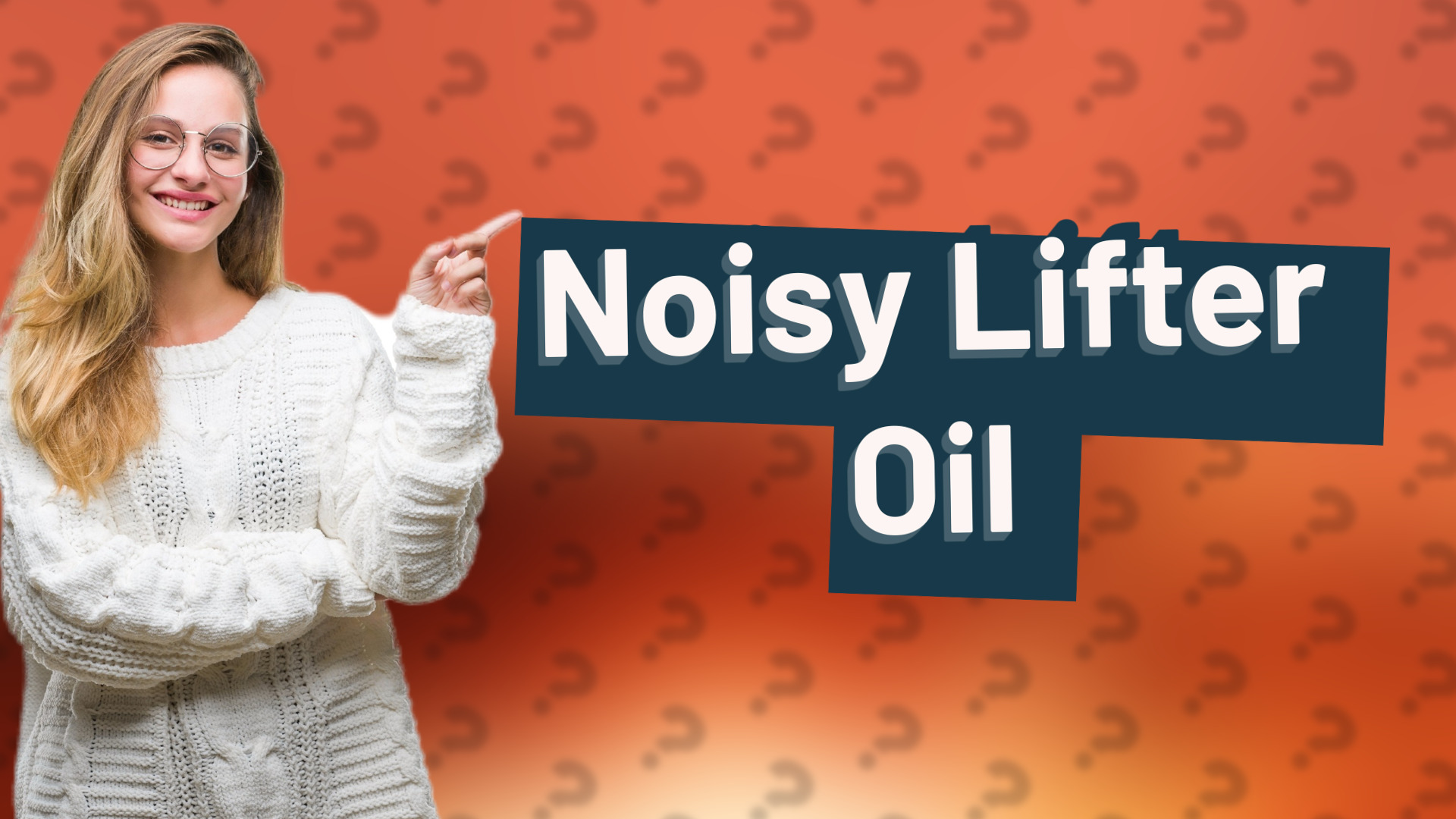 Noisy Lifter Oil