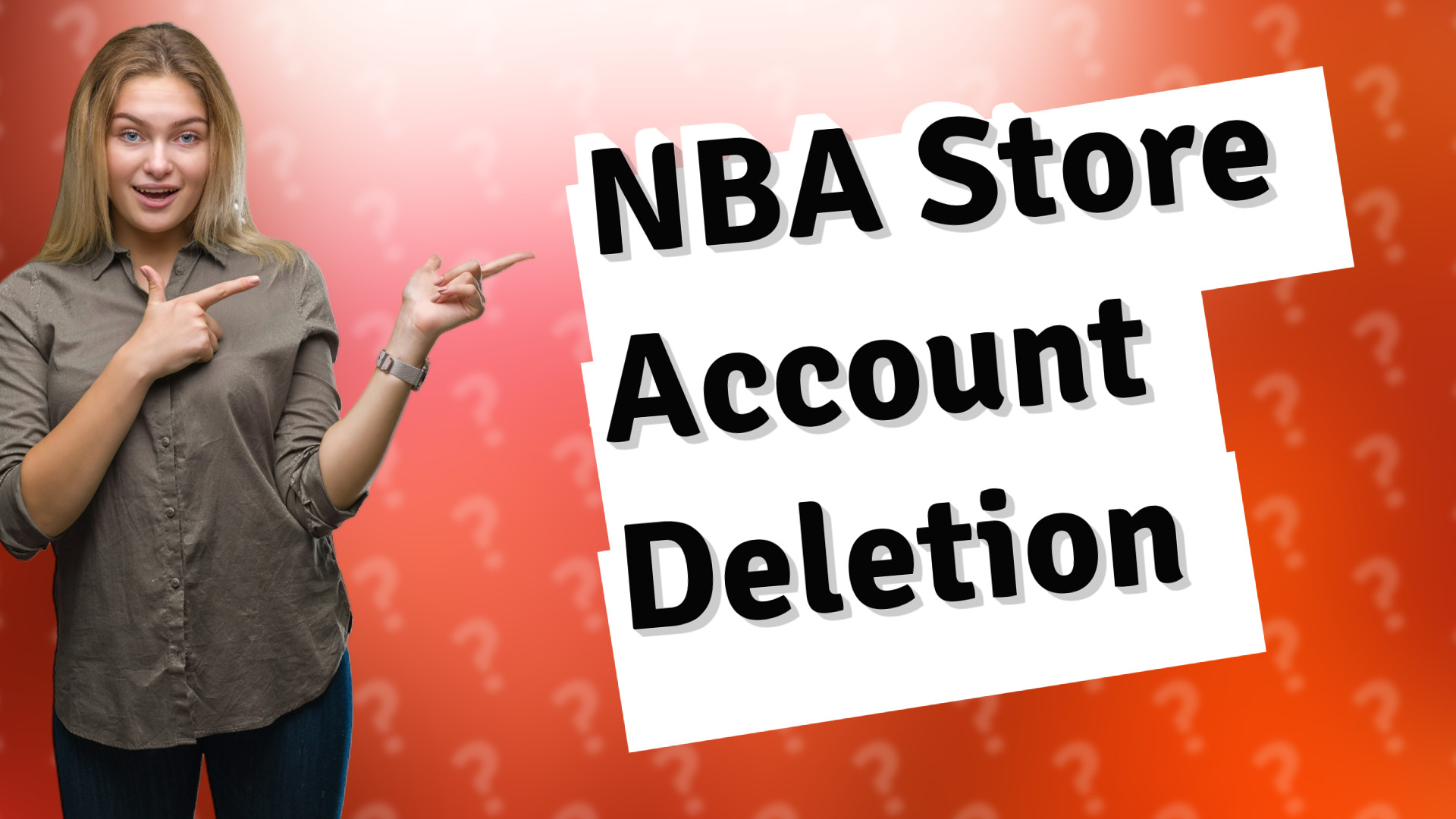 NBA Store Account Deletion