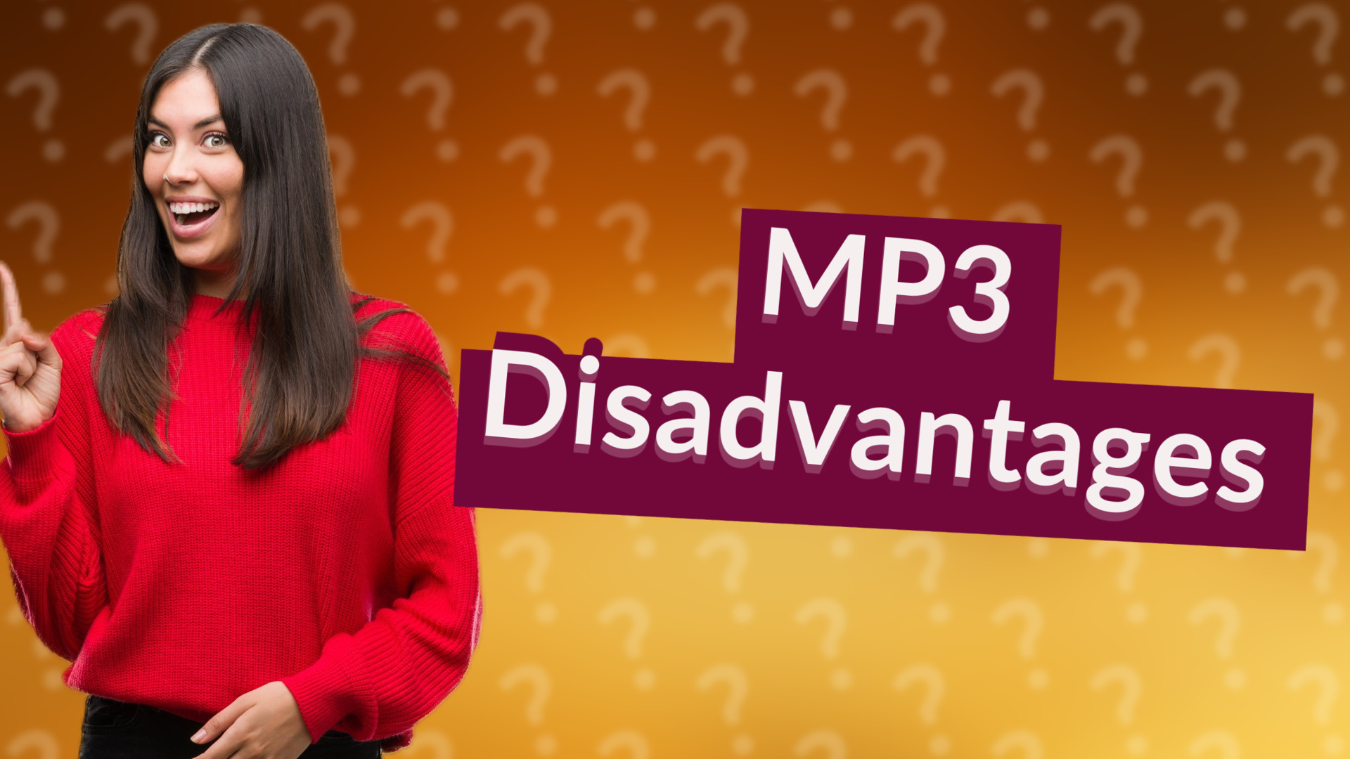 MP3 Disadvantages