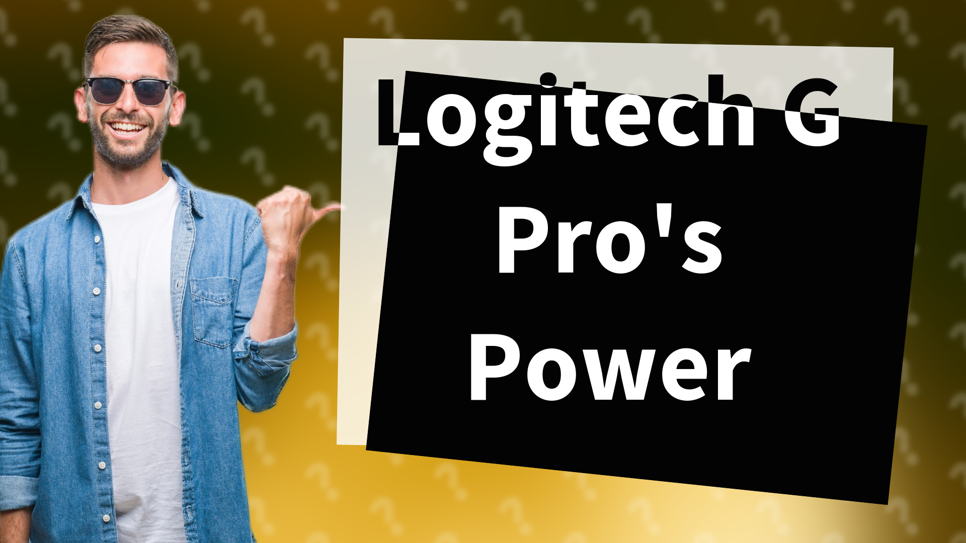 Logitech G Pro's Power