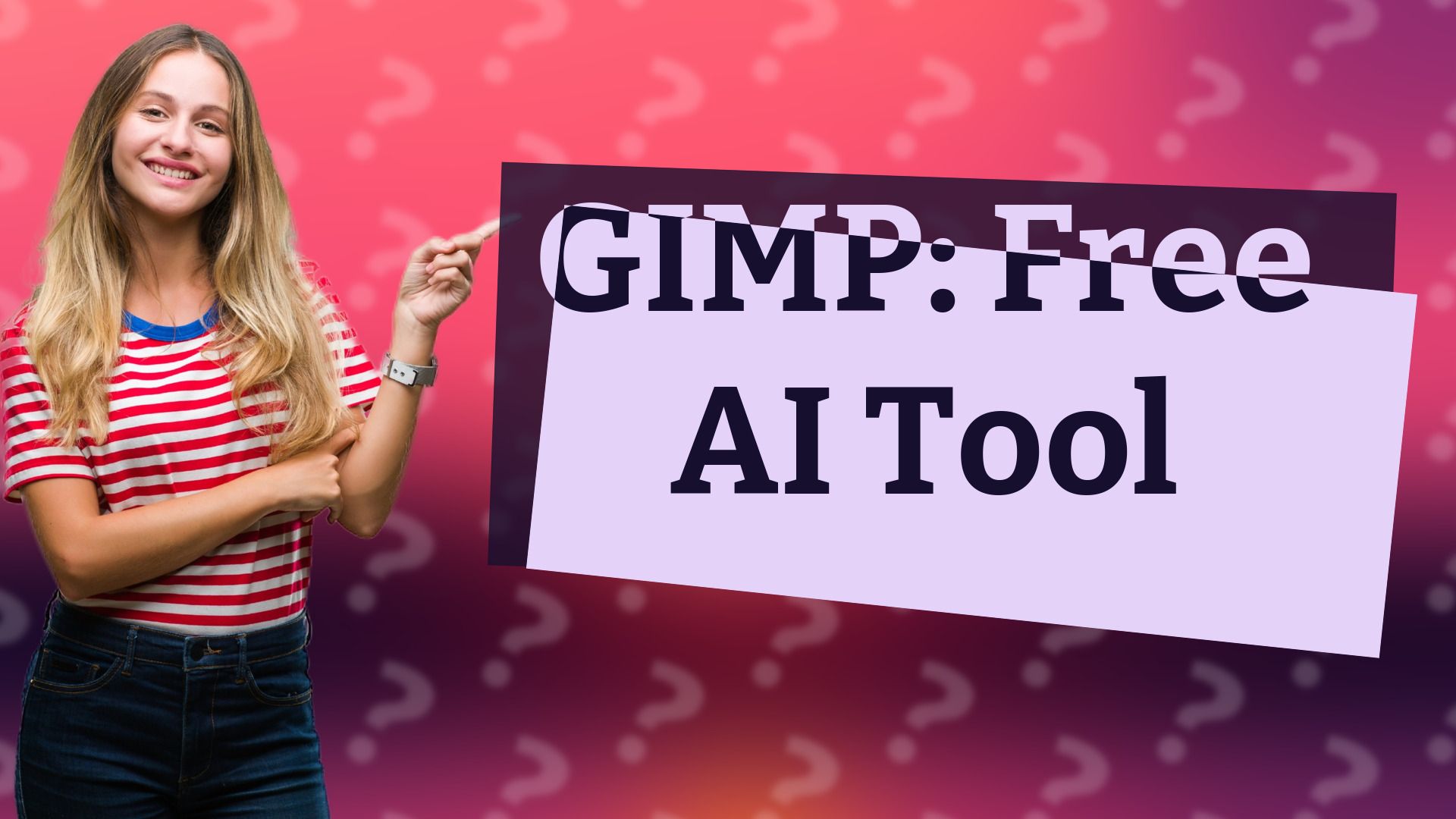GIMP: Free AI Tool