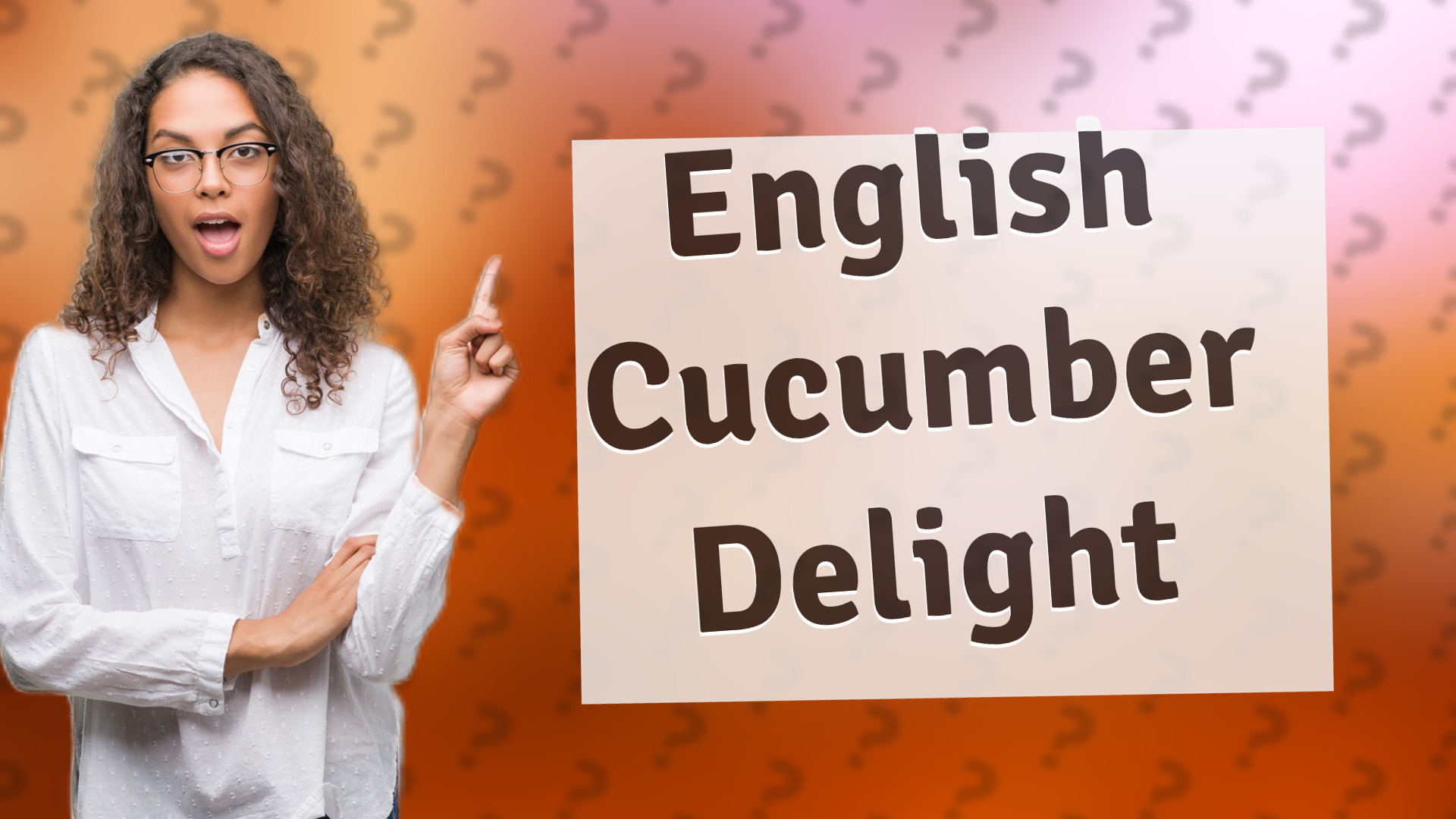 English Cucumber Delight
