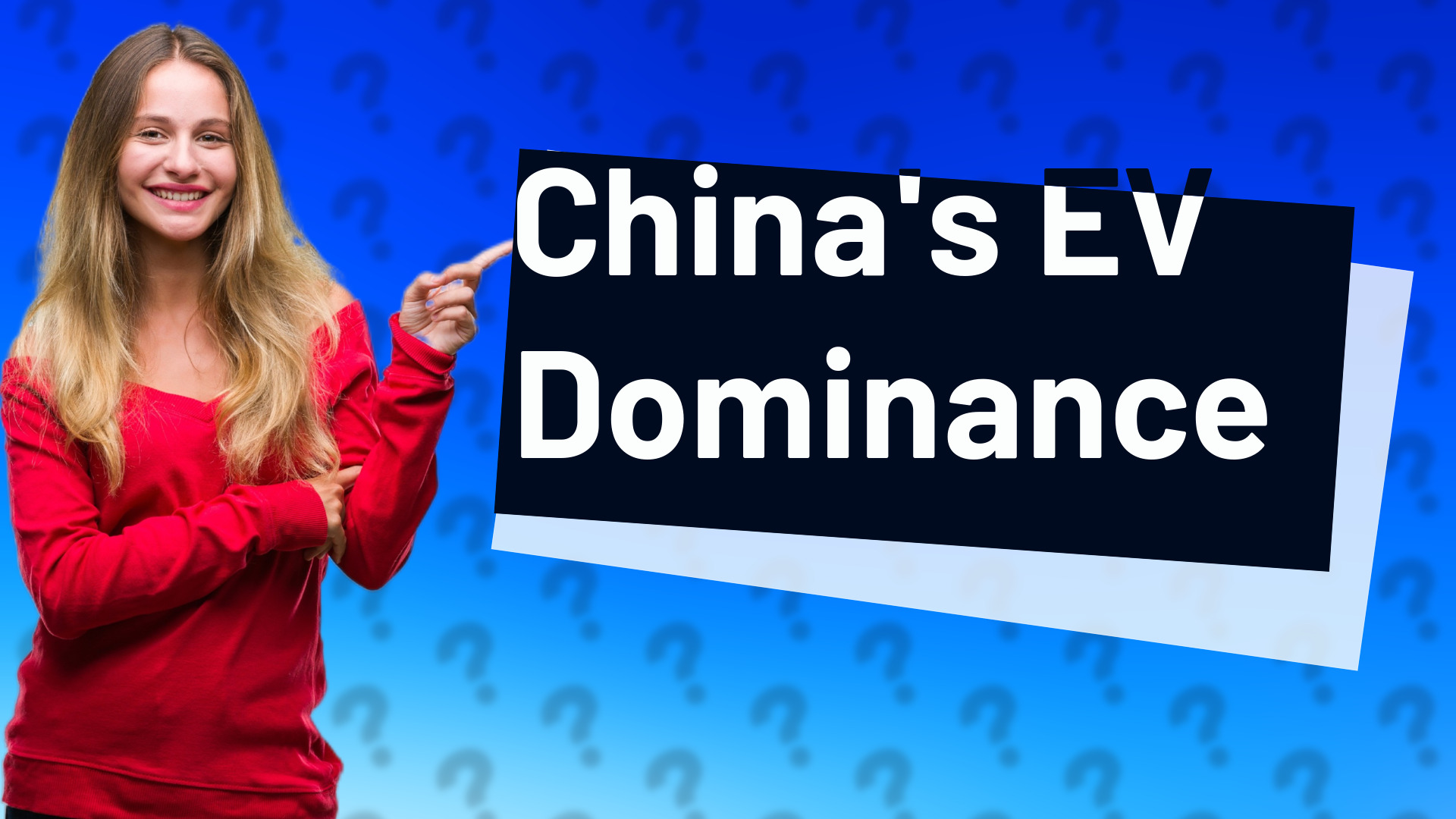 China's EV Dominance