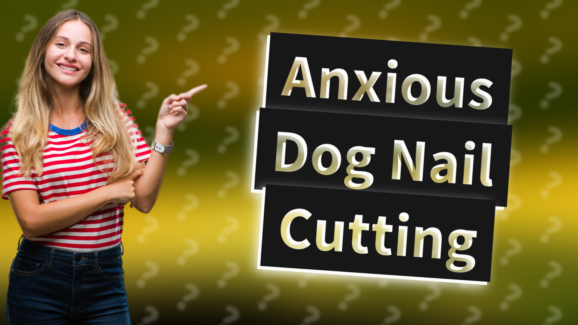 Anxious Dog Nail Cutting