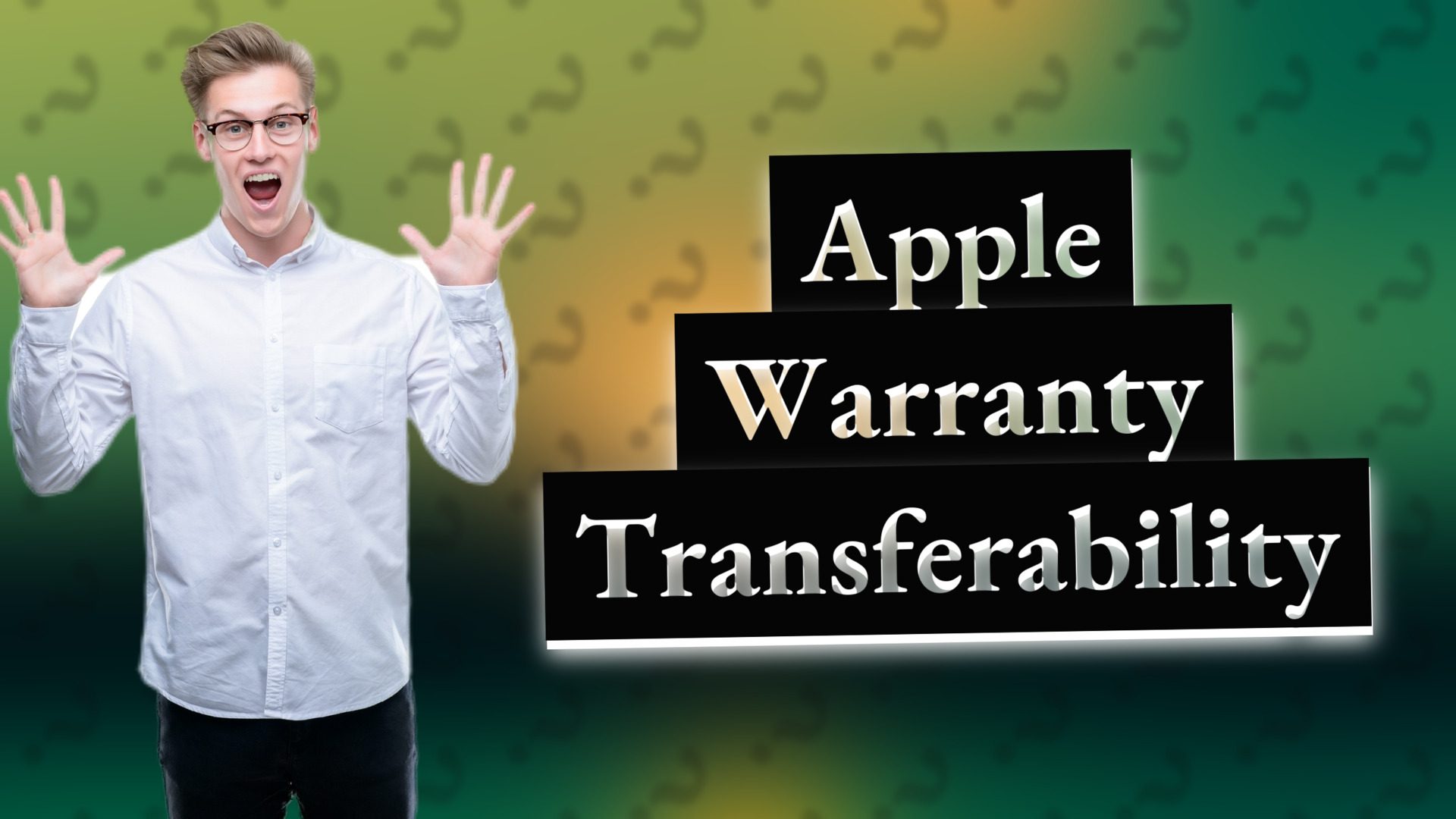 Apple Warranty Transferability