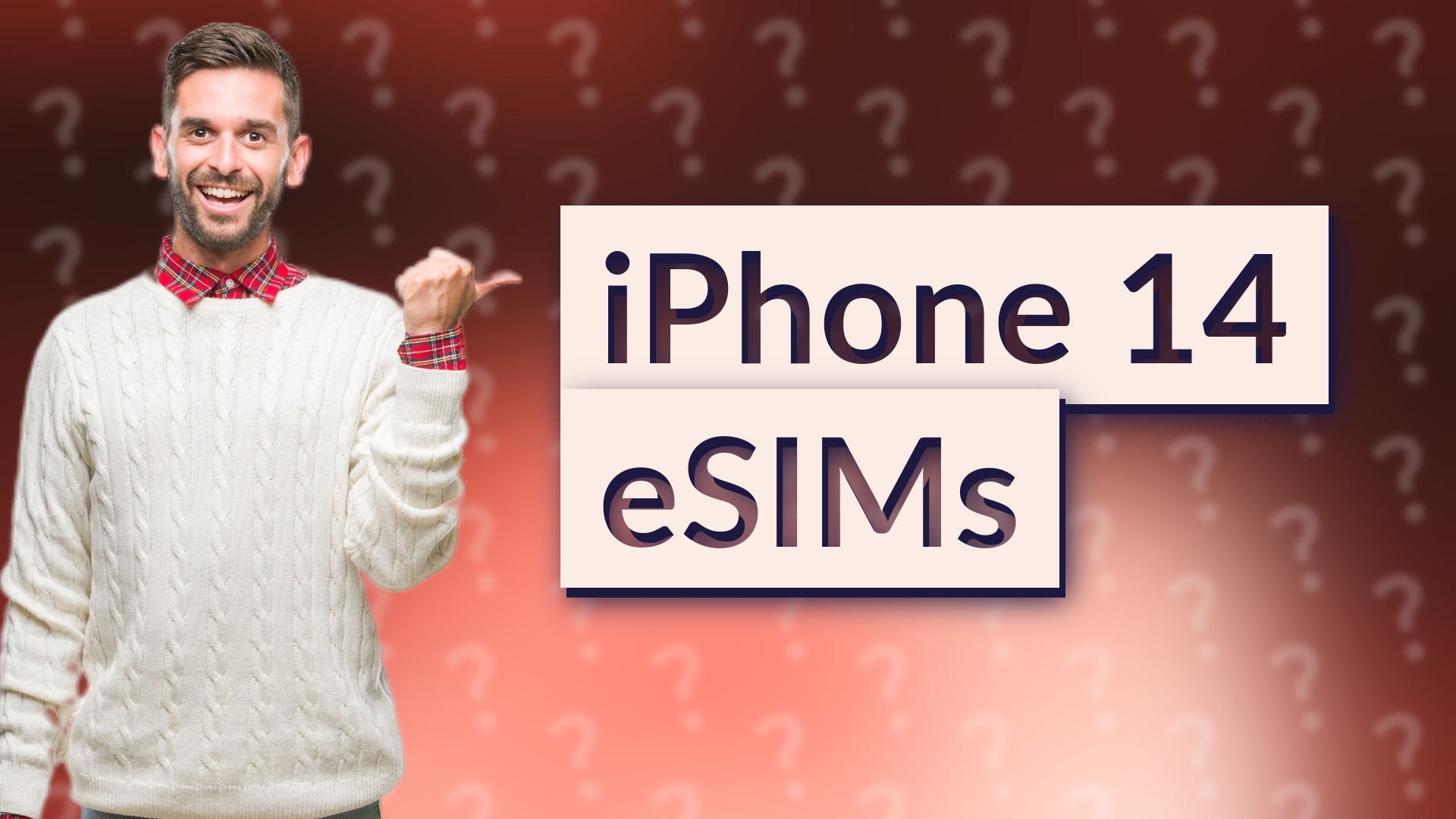 iPhone 14 eSIMs