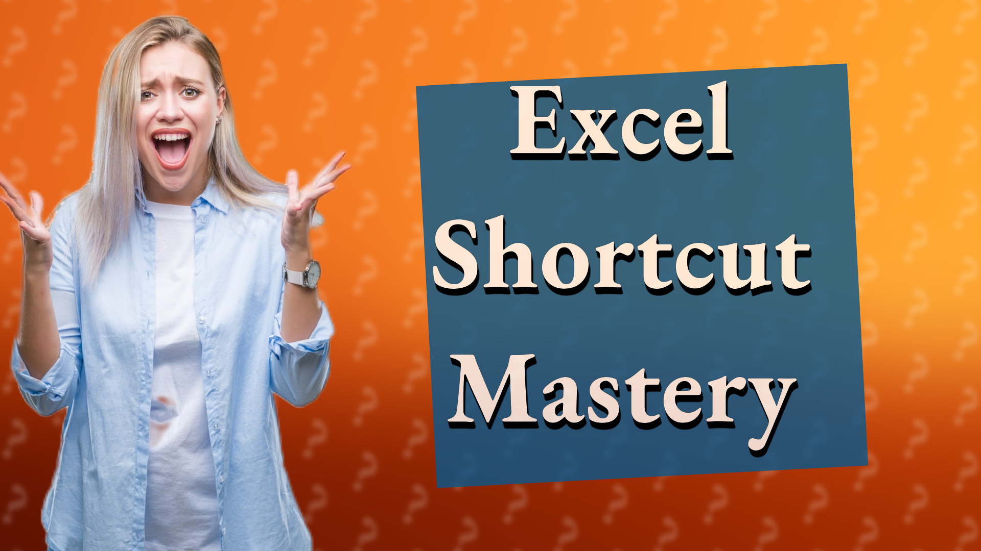 Excel Shortcut Mastery