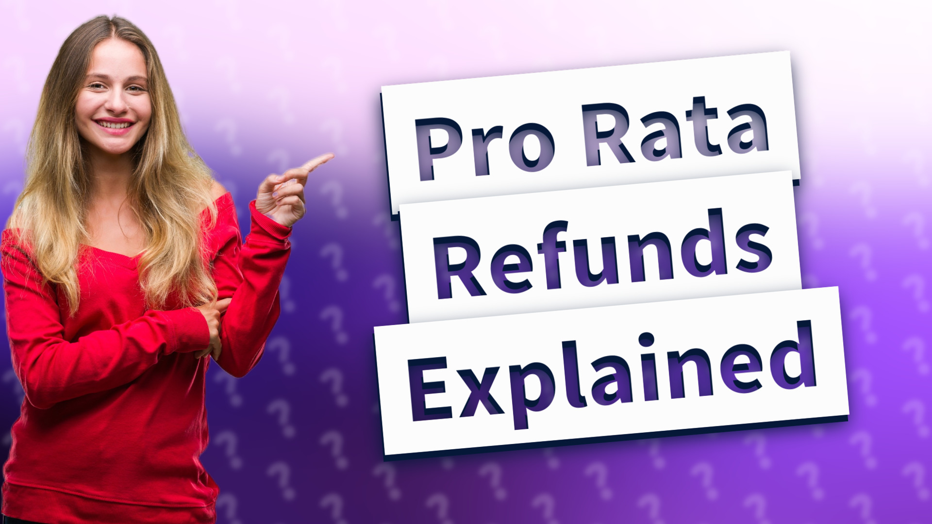 Pro Rata Refunds Explained