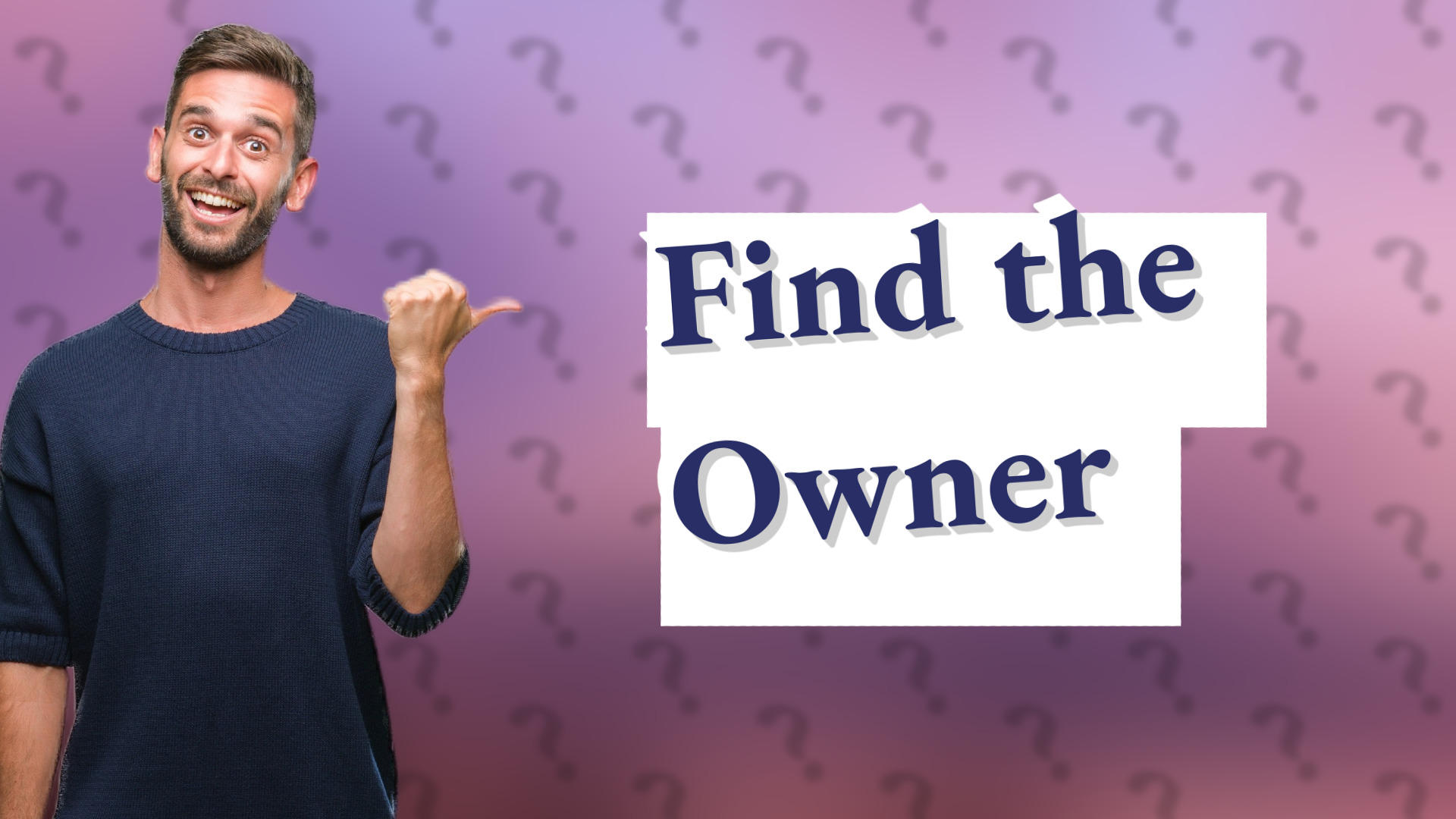 Find the Owner