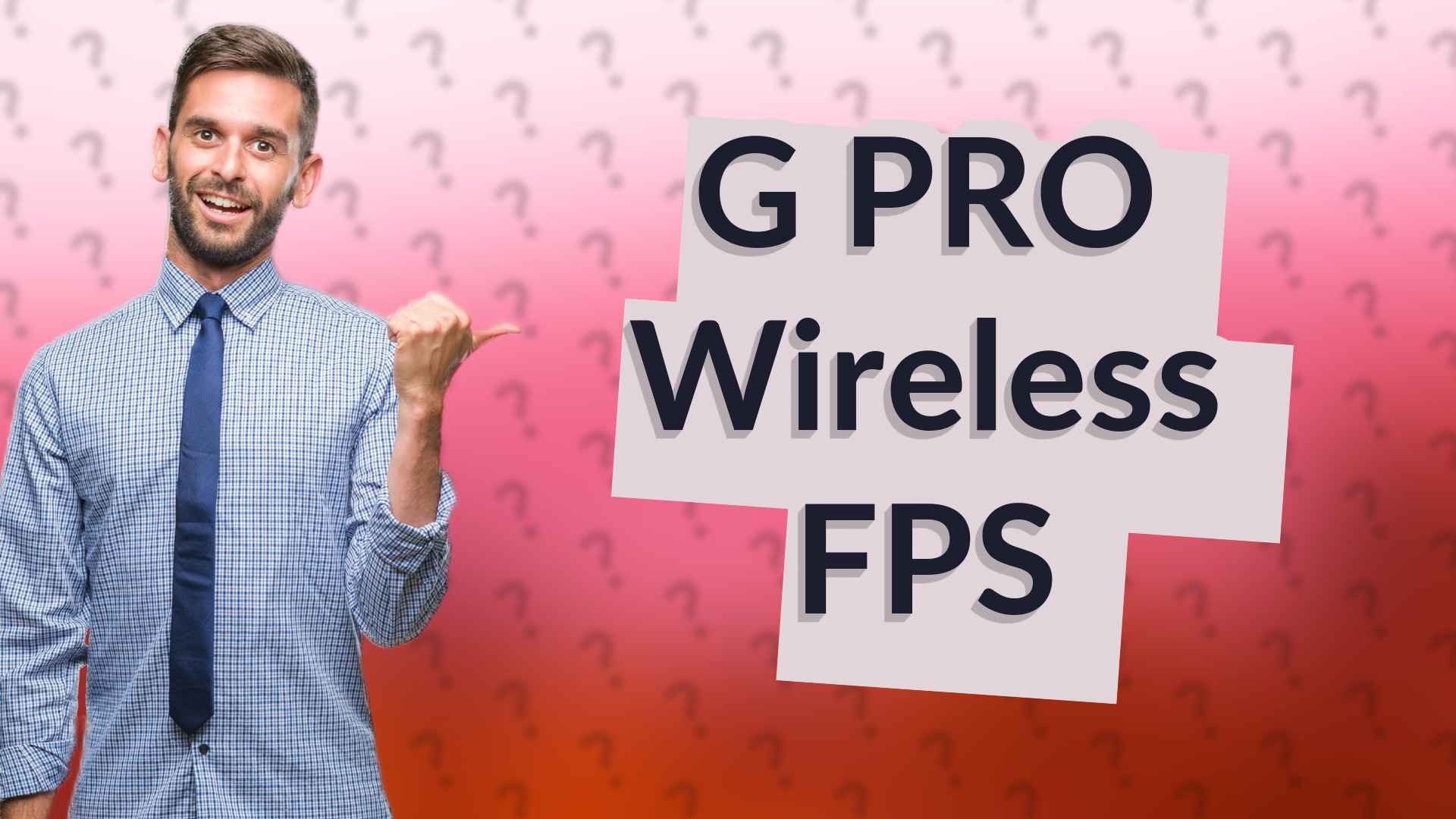 G PRO Wireless FPS