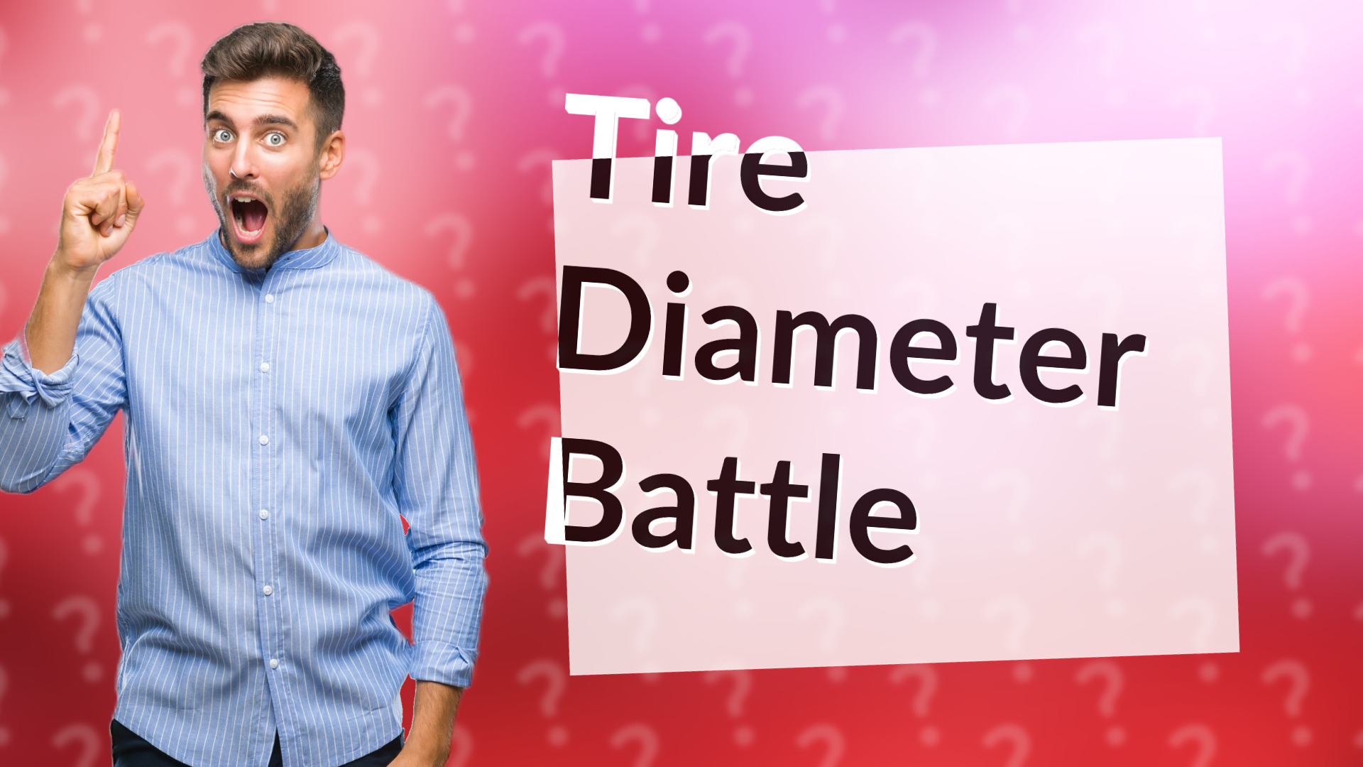 Tire Diameter Battle