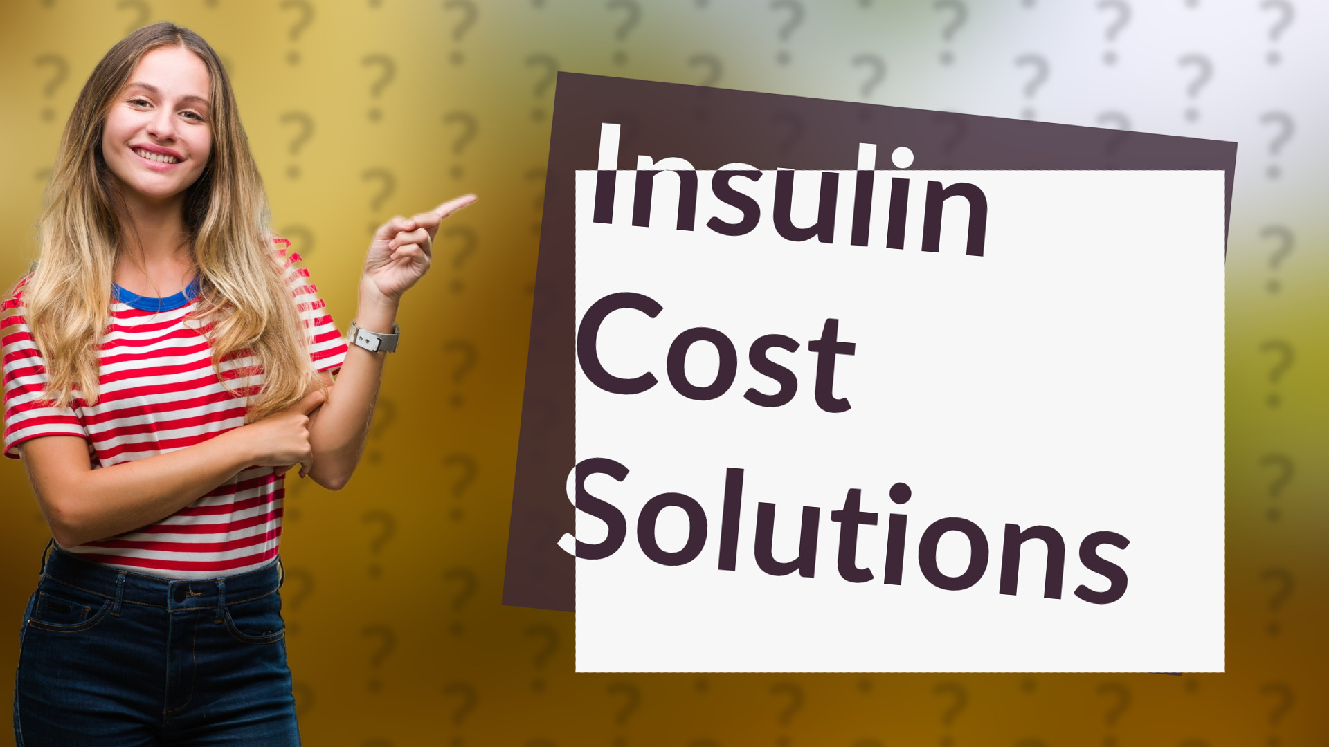 Insulin Cost Solutions