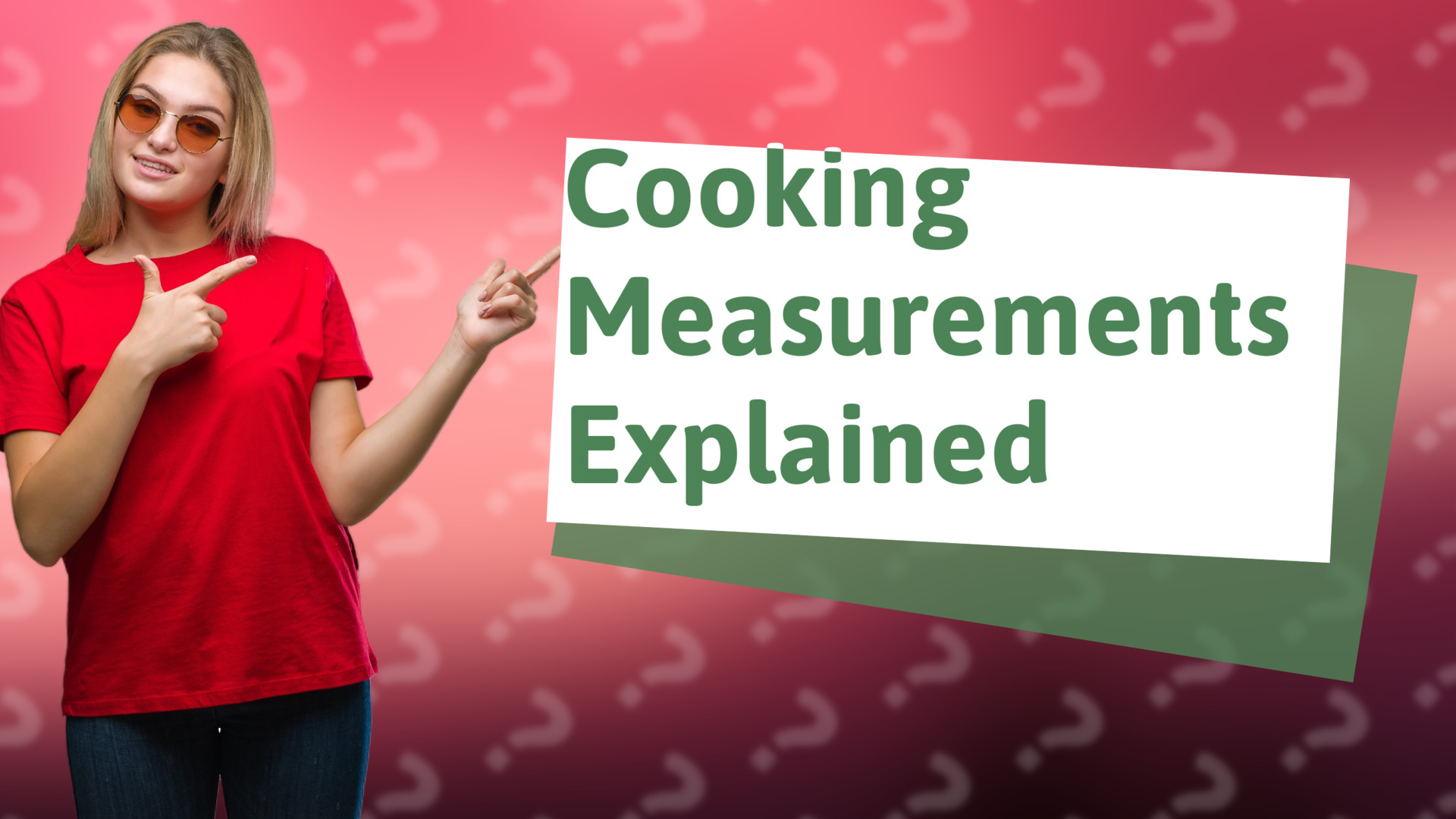 Cooking Measurements Explained