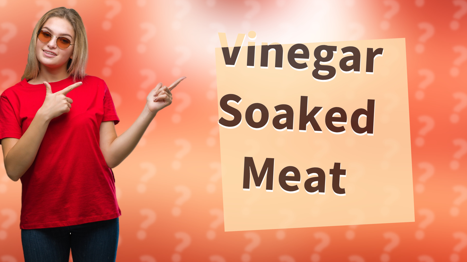 Vinegar Soaked Meat