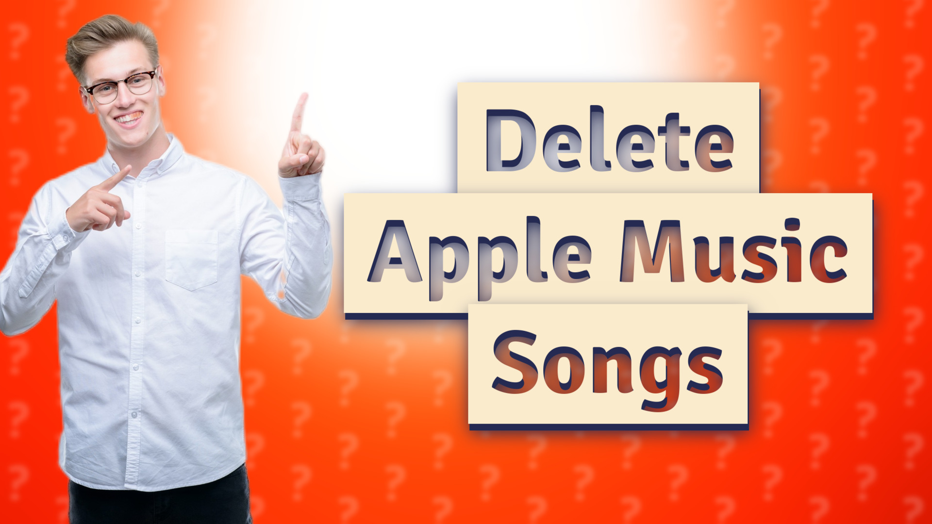Delete Apple Music Songs