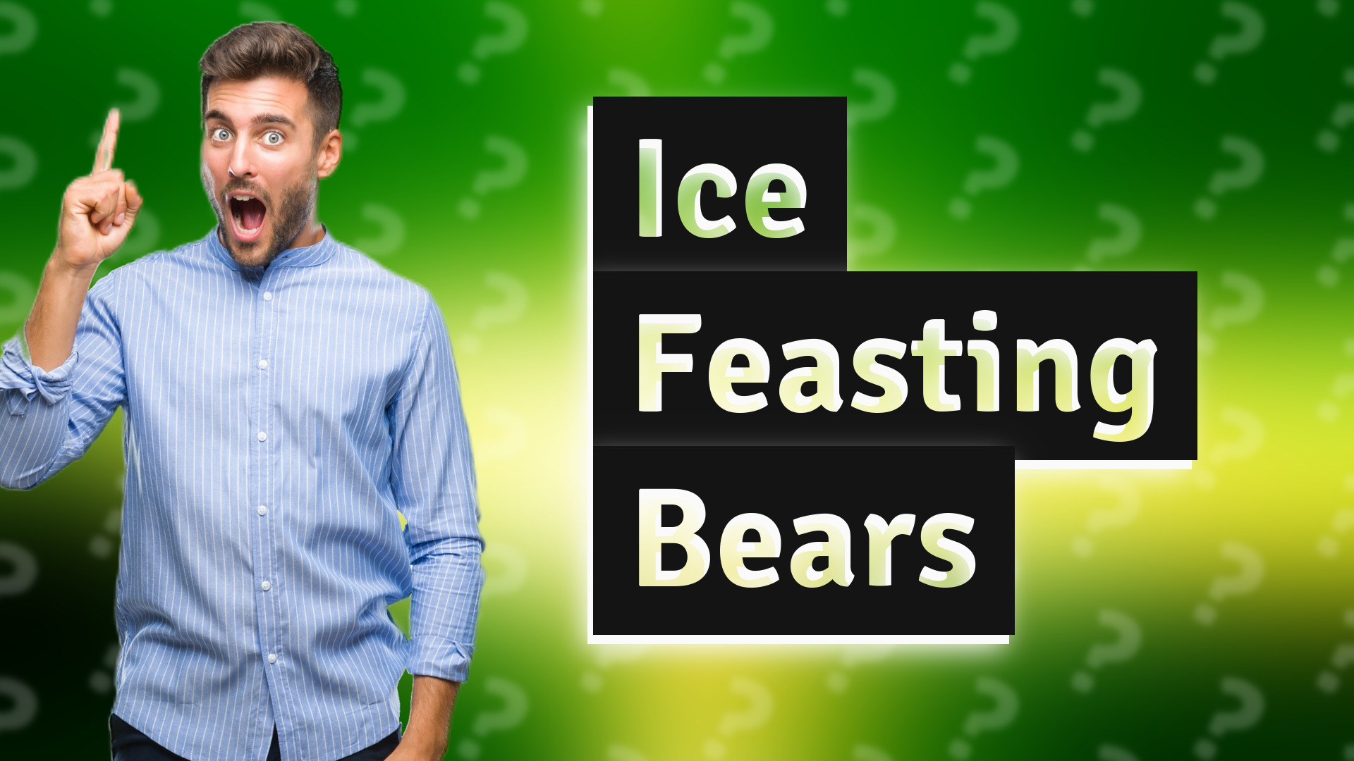 Ice Feasting Bears