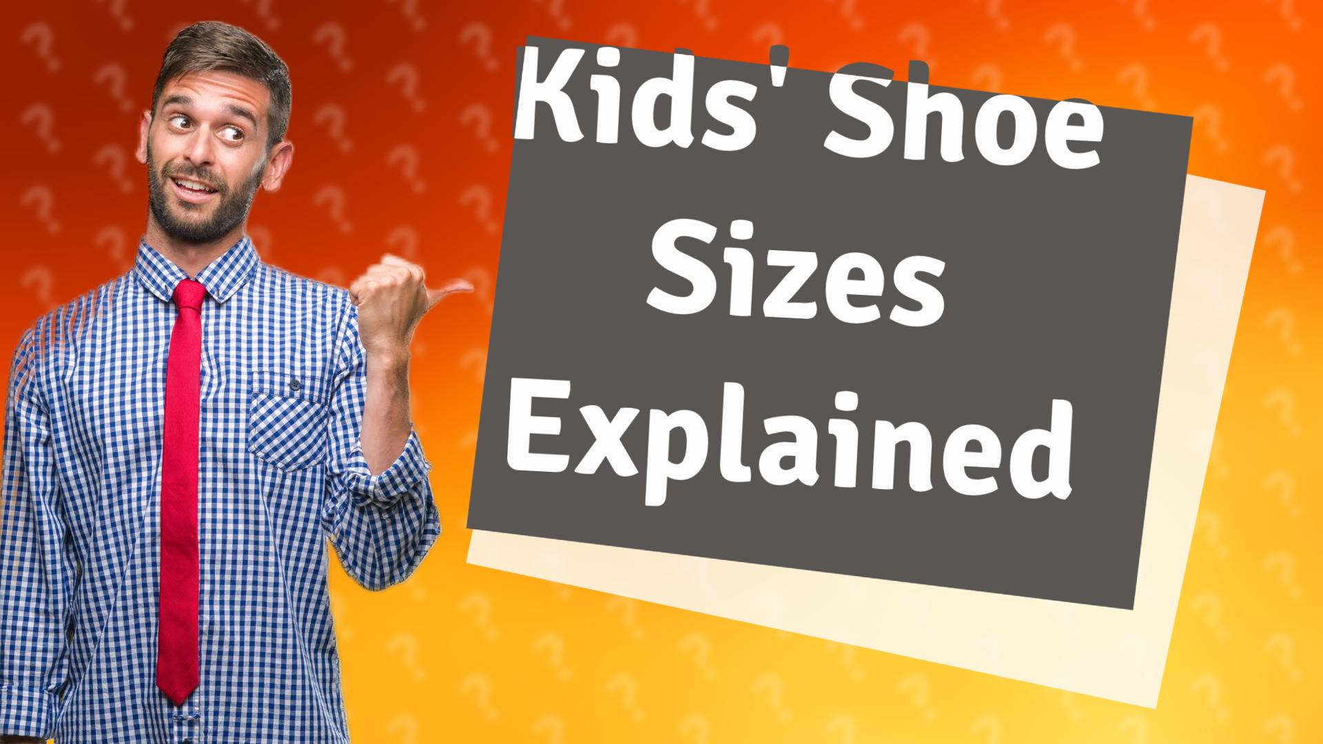 Kids' Shoe Sizes Explained