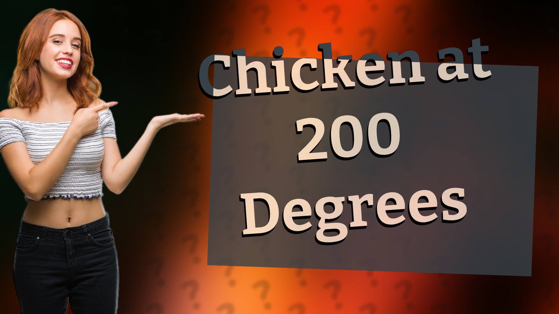 Chicken at 200 Degrees