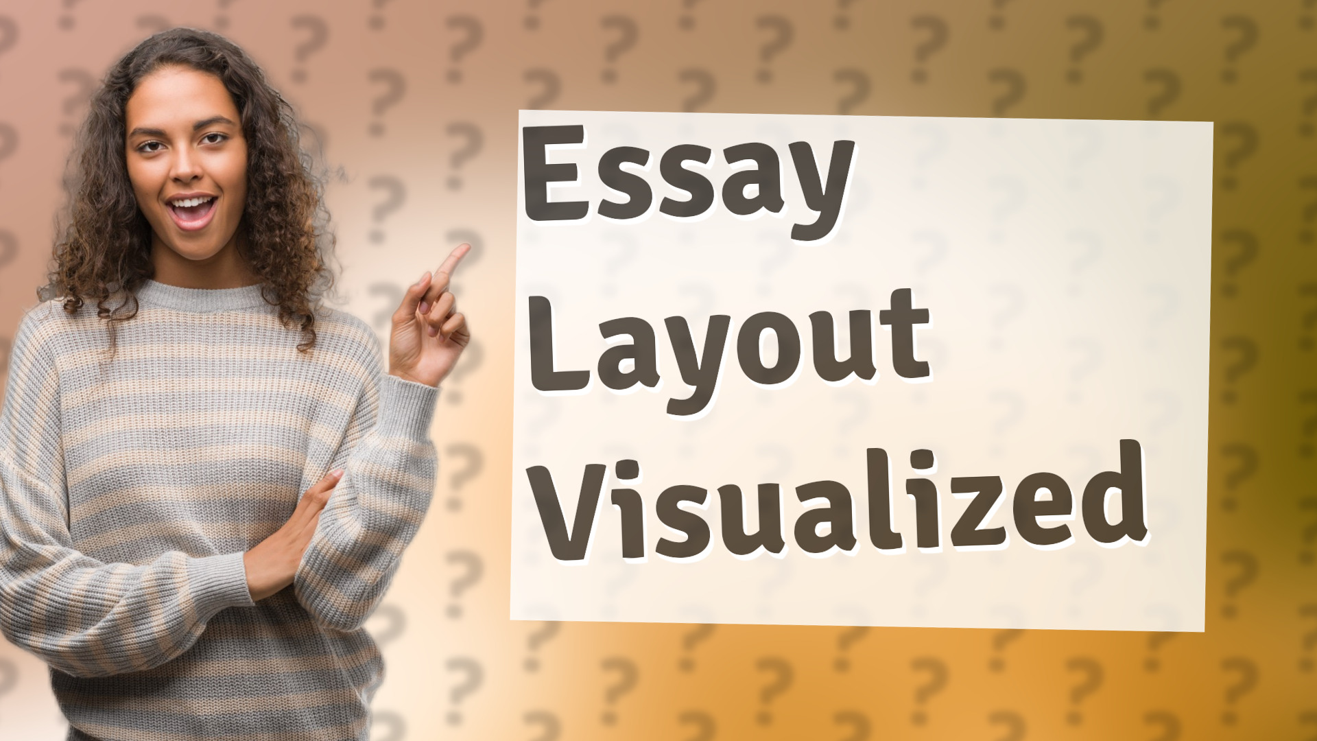Essay Layout Visualized