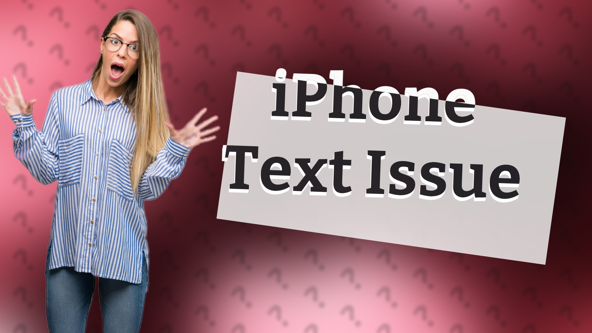 iPhone Text Issue