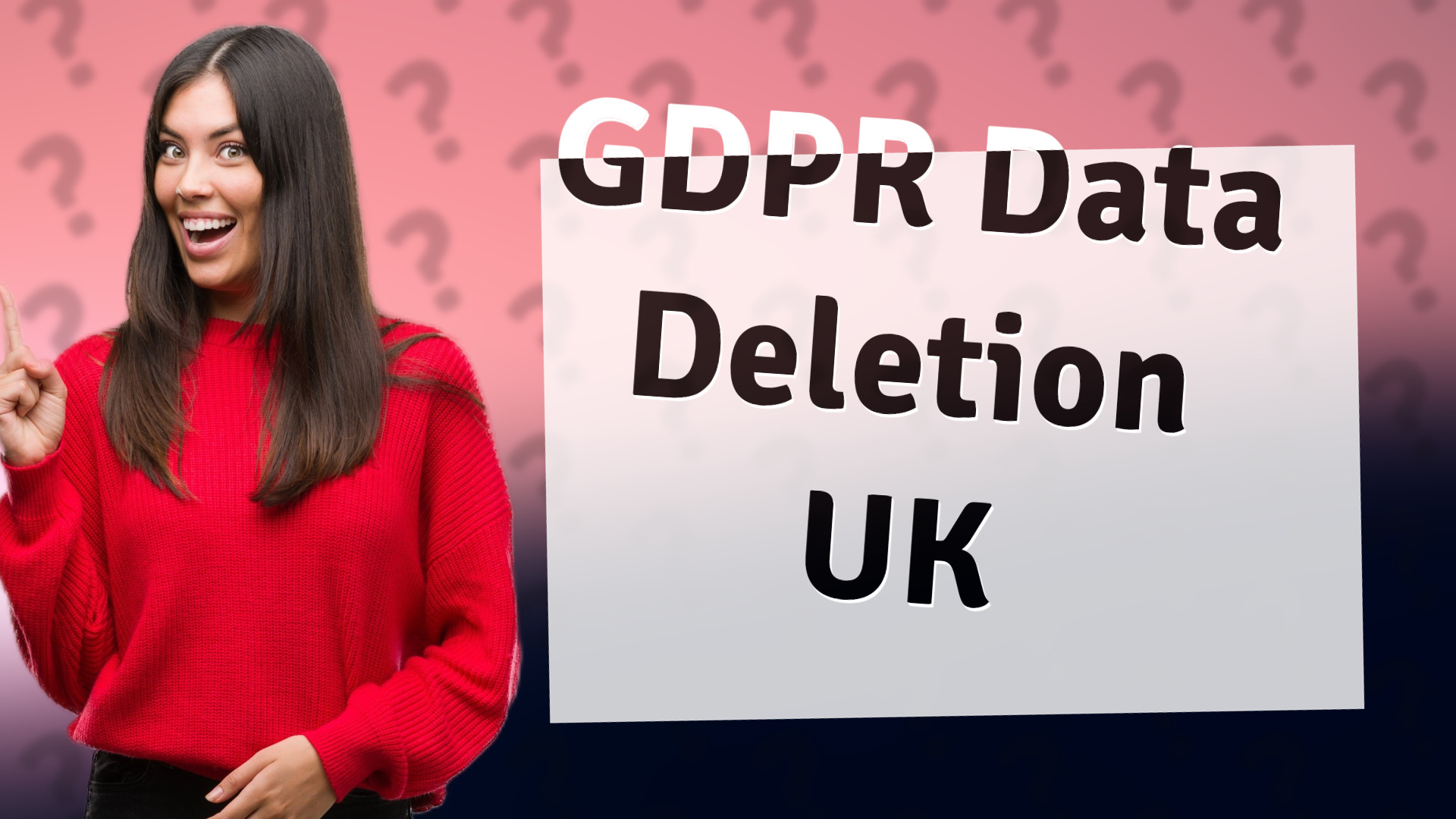 GDPR Data Deletion UK