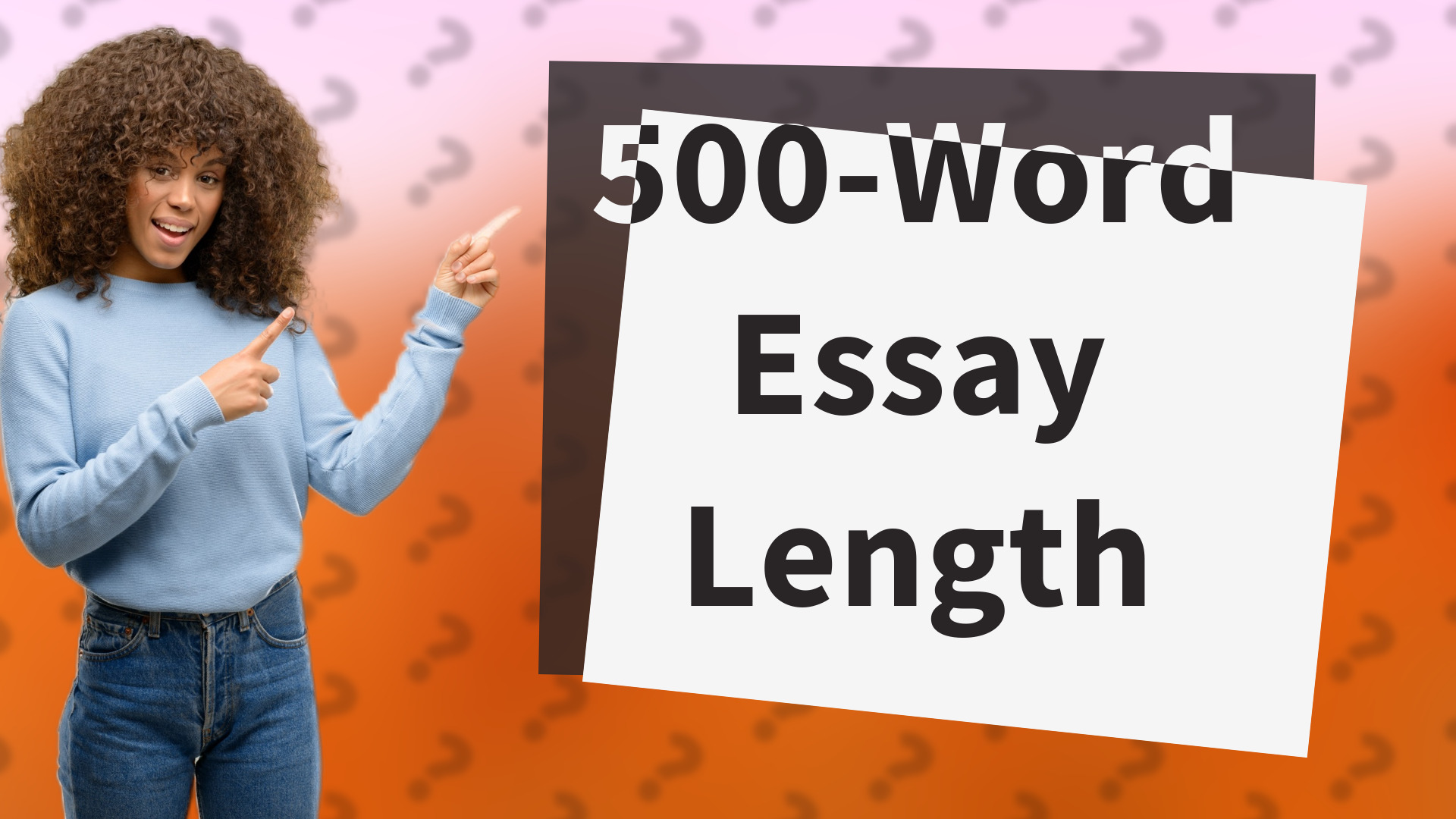 500-Word Essay Length