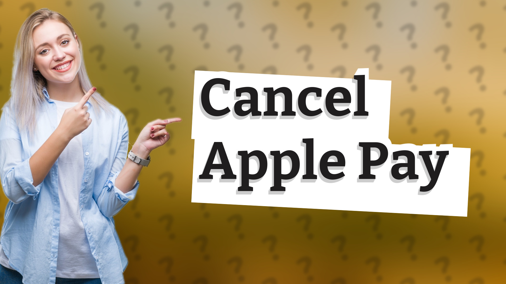 Cancel Apple Pay