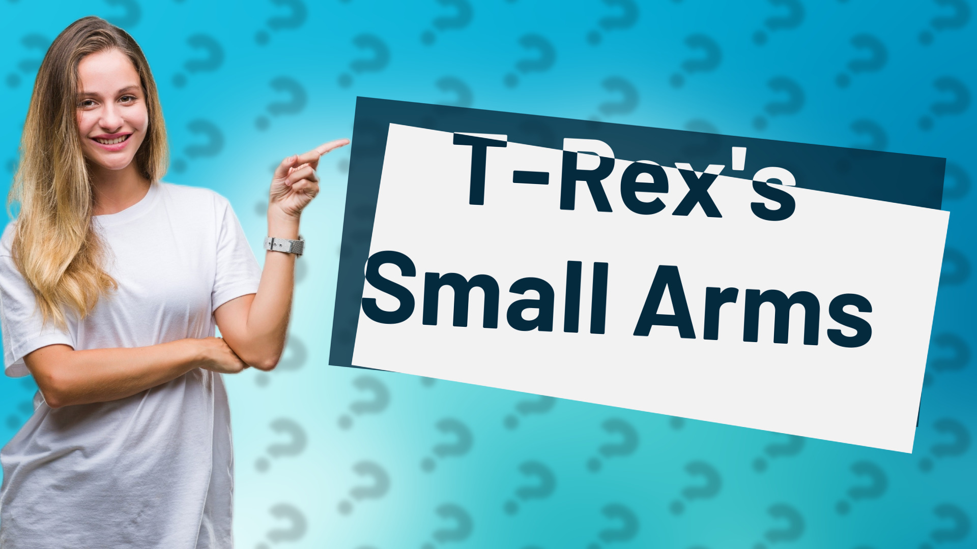 T-Rex's Small Arms