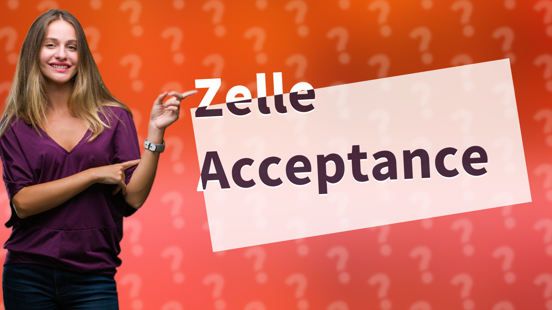 Zelle Acceptance