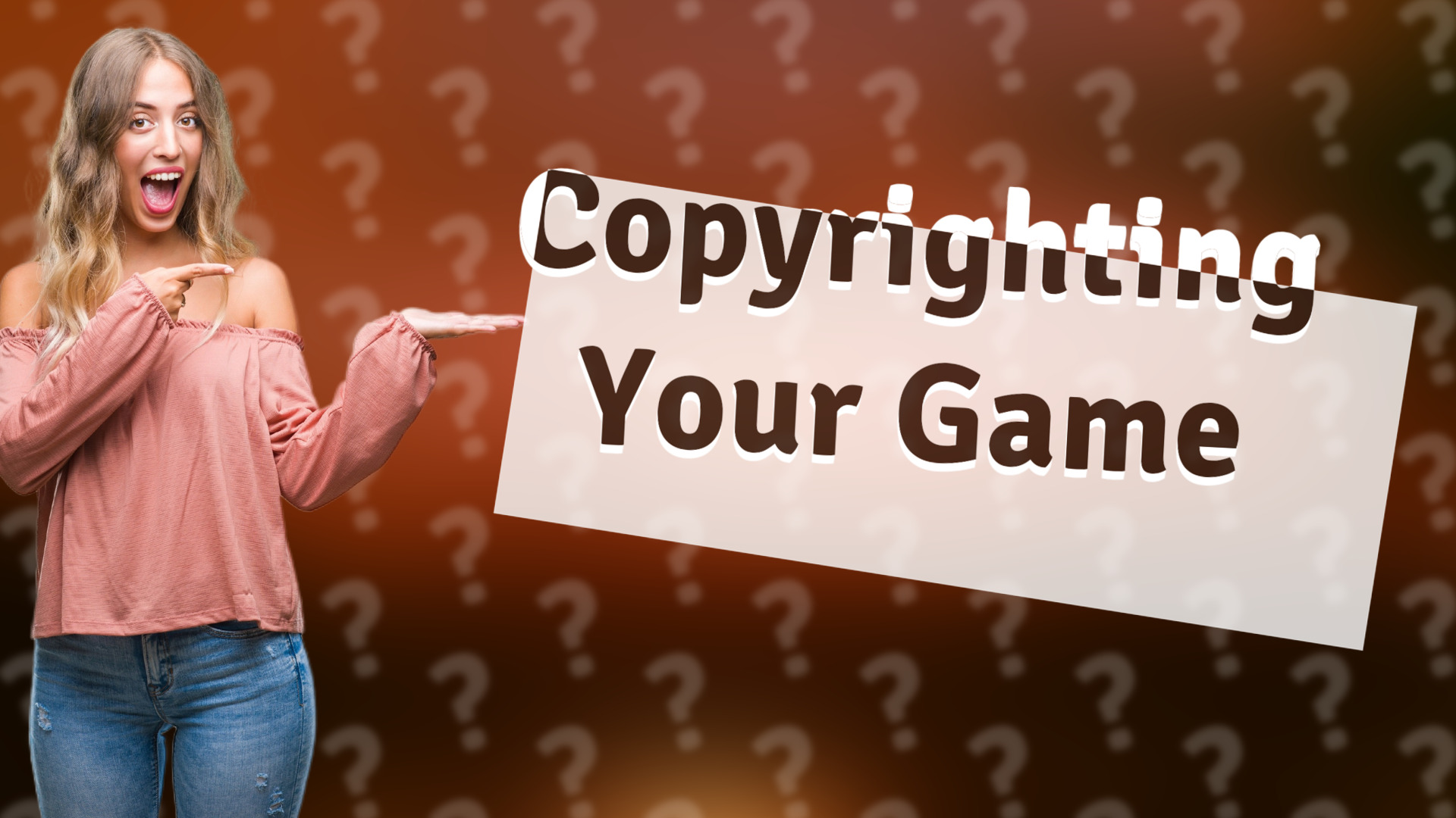 Copyrighting Your Game