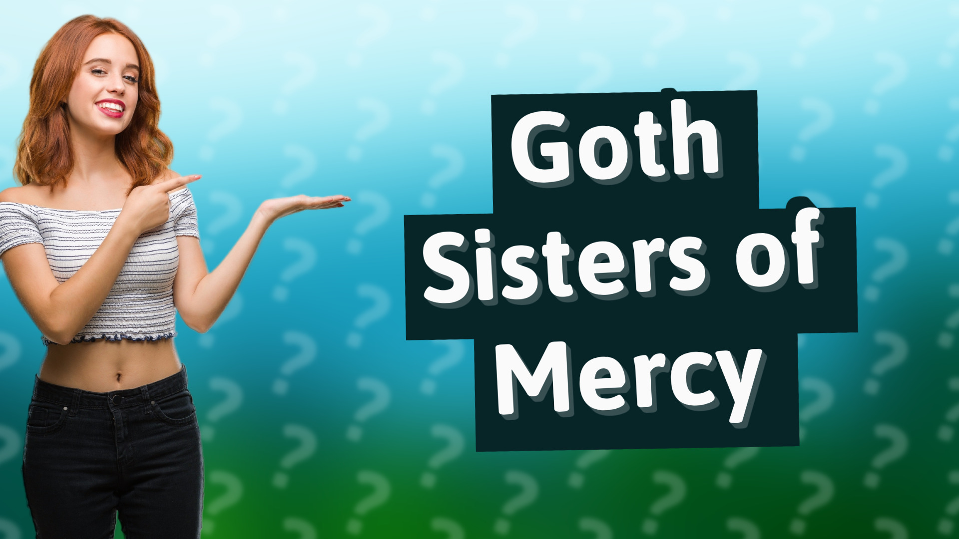 Goth Sisters of Mercy