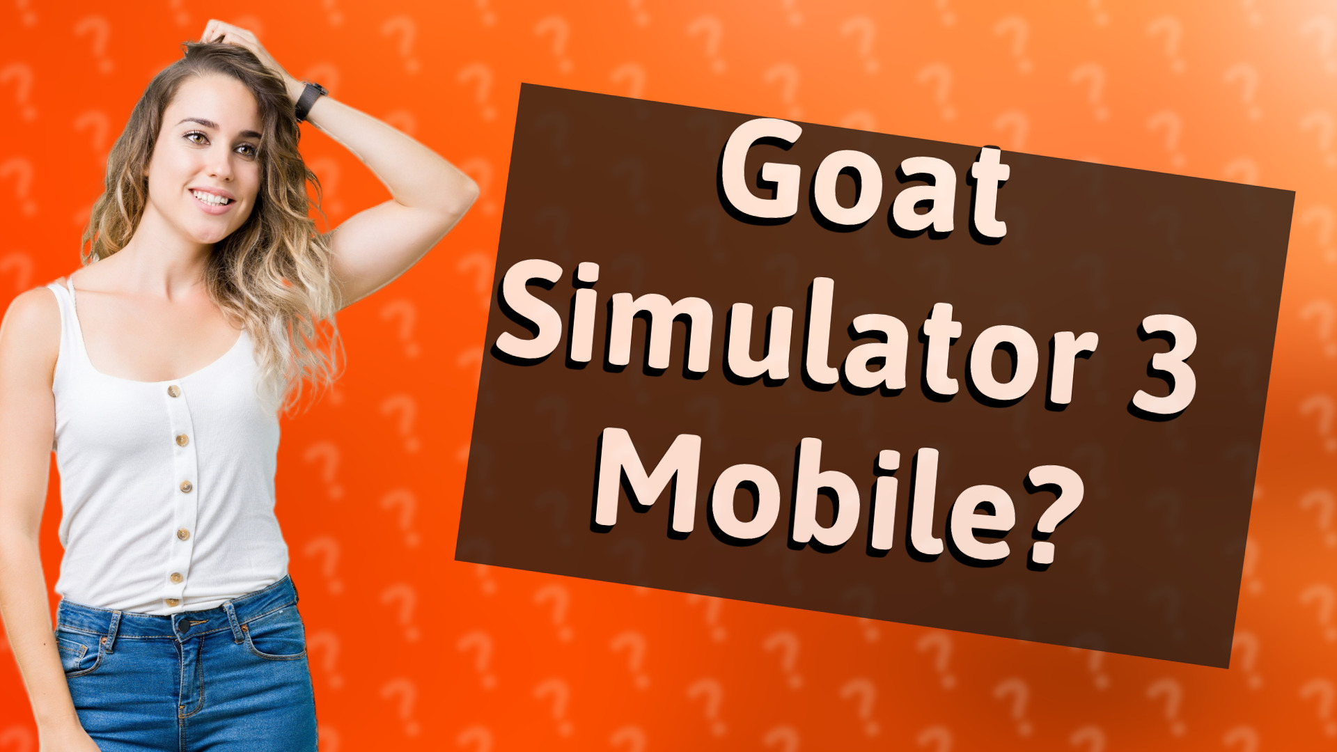 Goat Simulator 3 Mobile?
